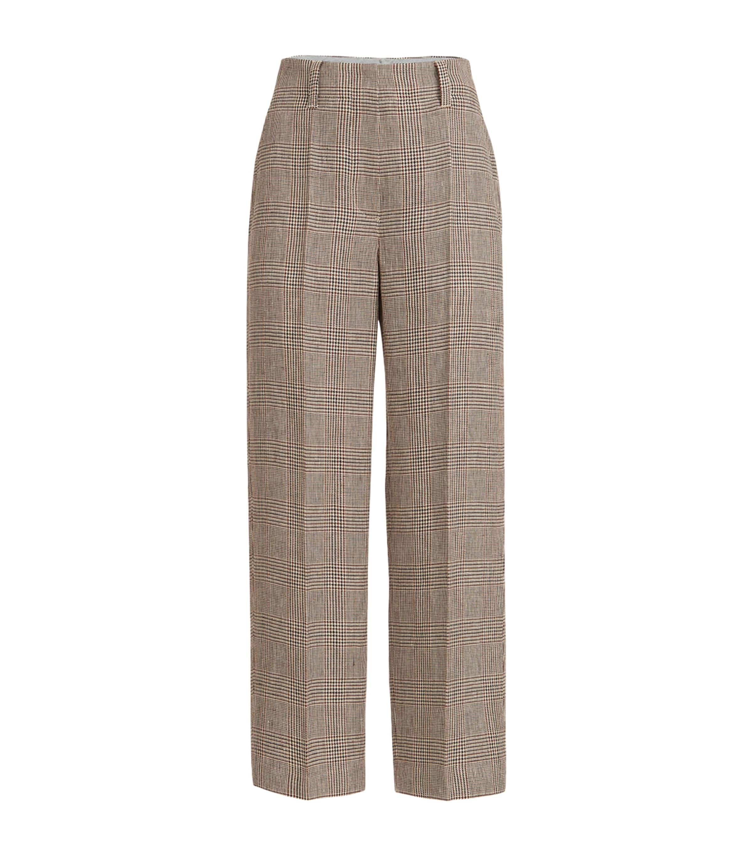Linen Cigarette Trousers C001 Image 1