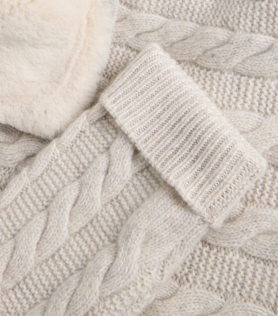 Cashmere Richmond Cardigan ASM ASH MARL ECRU Image 5