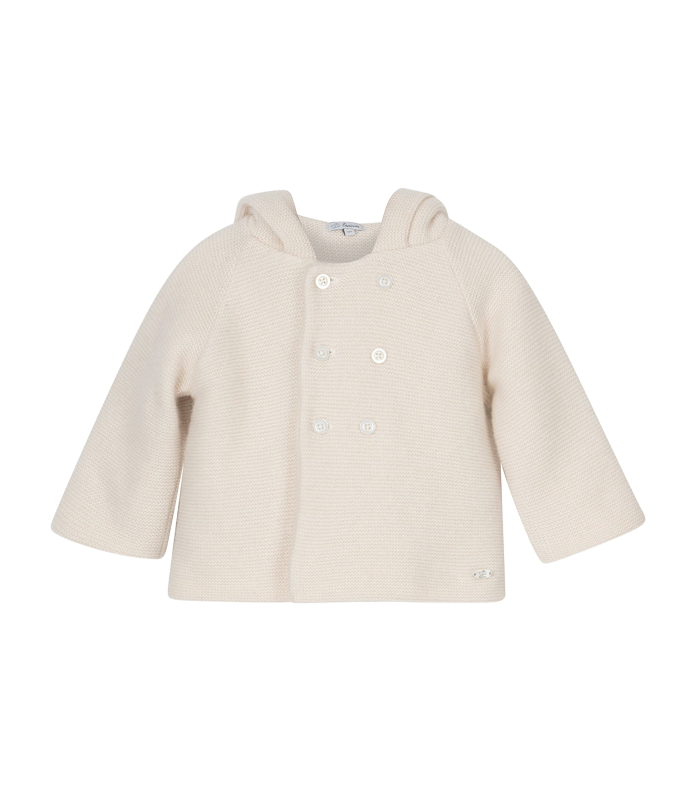 Trotters Teddy Bear Coat In White