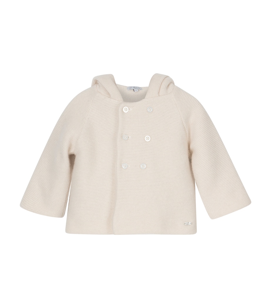 Teddy Bear Coat (1-9 Months) OFF WHITE Image 1