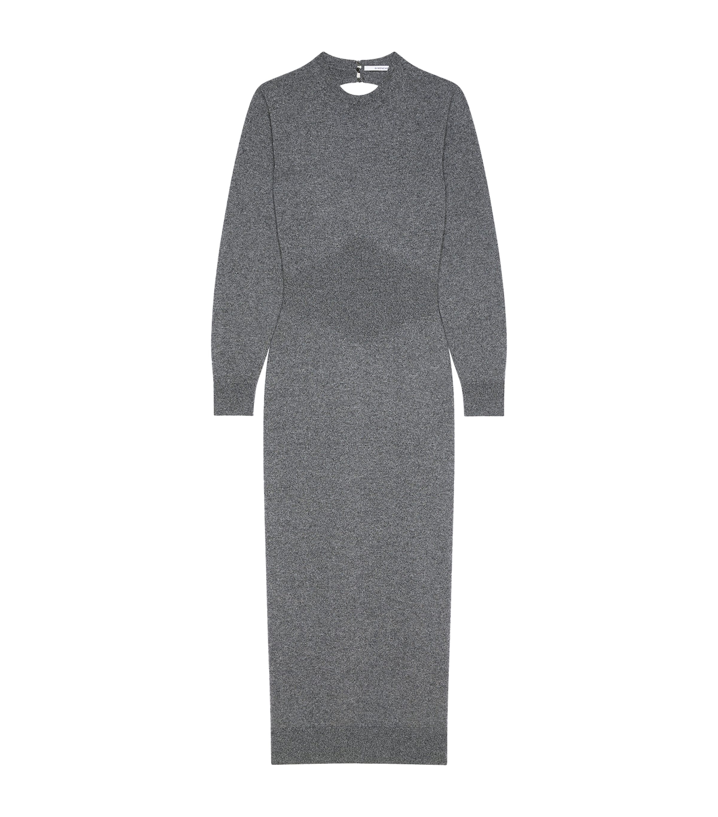 Givenchy Cashmere Open Back Midi Dress