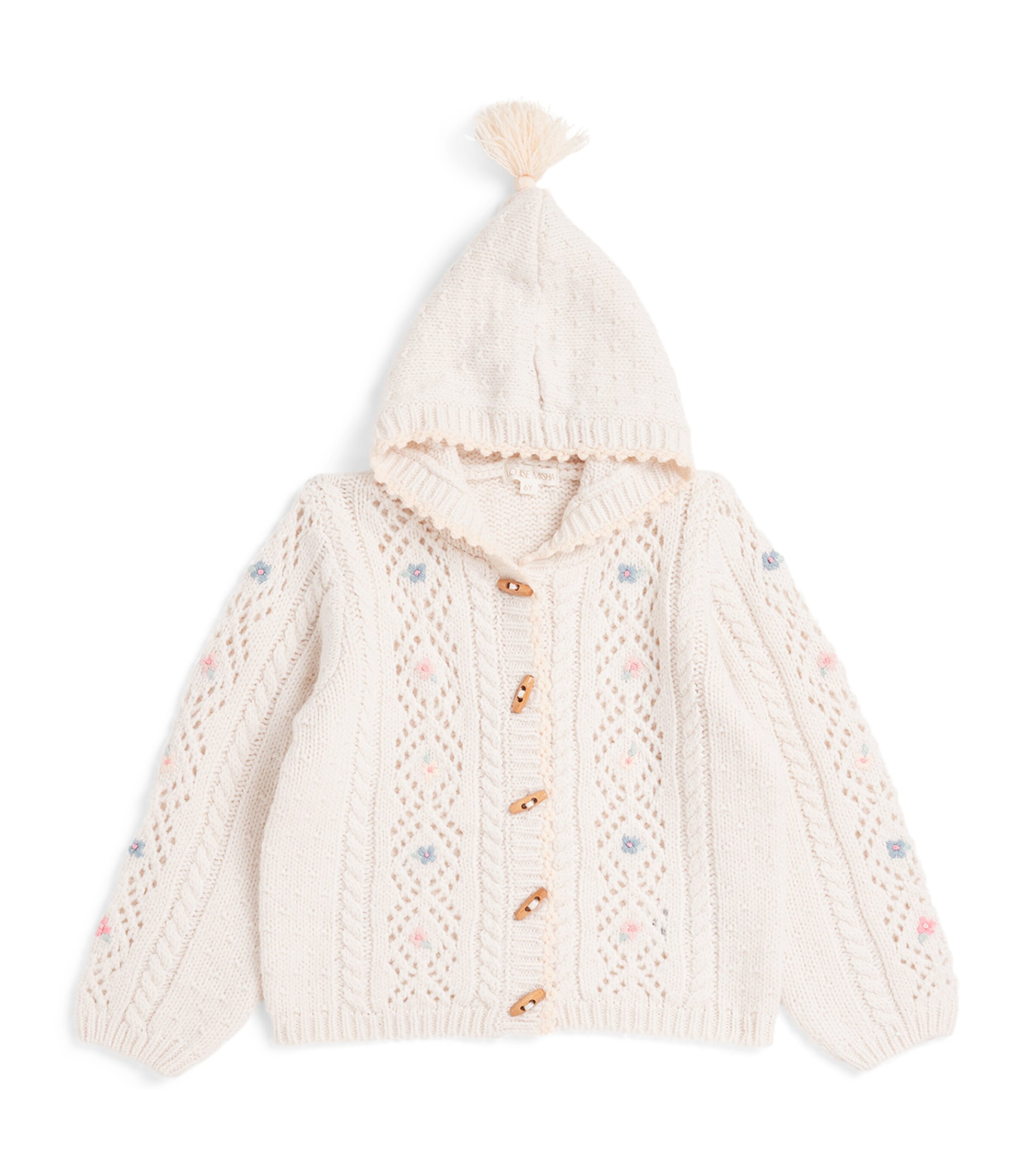 Louise Misha Hooded Tonylane Cardigan | Kids New In | Girls Clothing | Knitwear