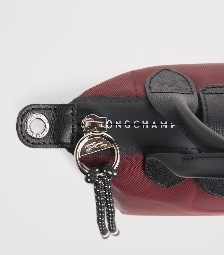 Longchamp Extra Small Le Pliage Energy Top-Handle Bag Burgundy Image 4