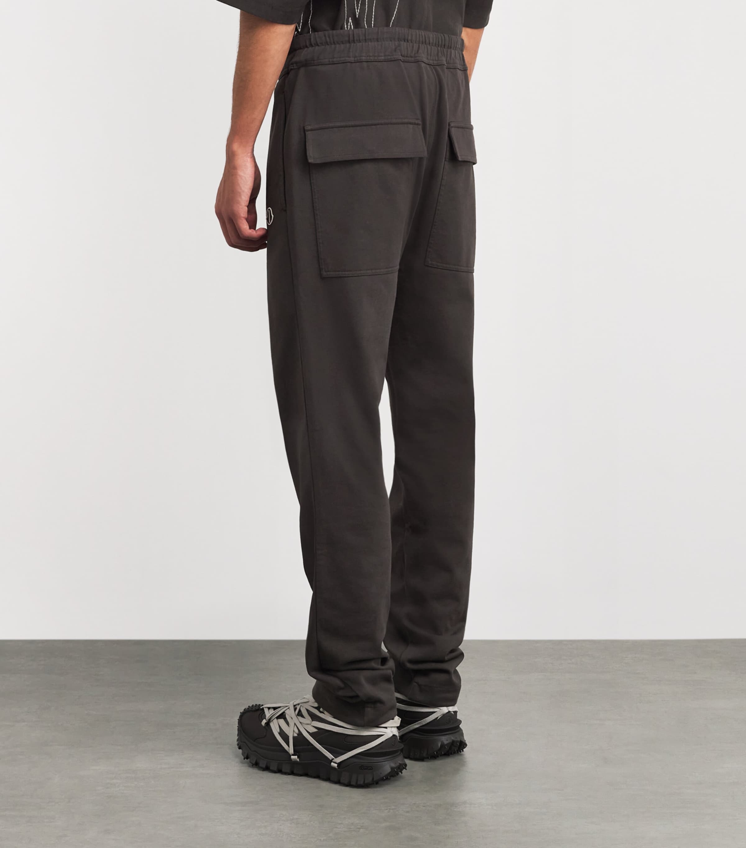 x Moncler Cotton Sweatpants 828 - DARK DUST Image 4