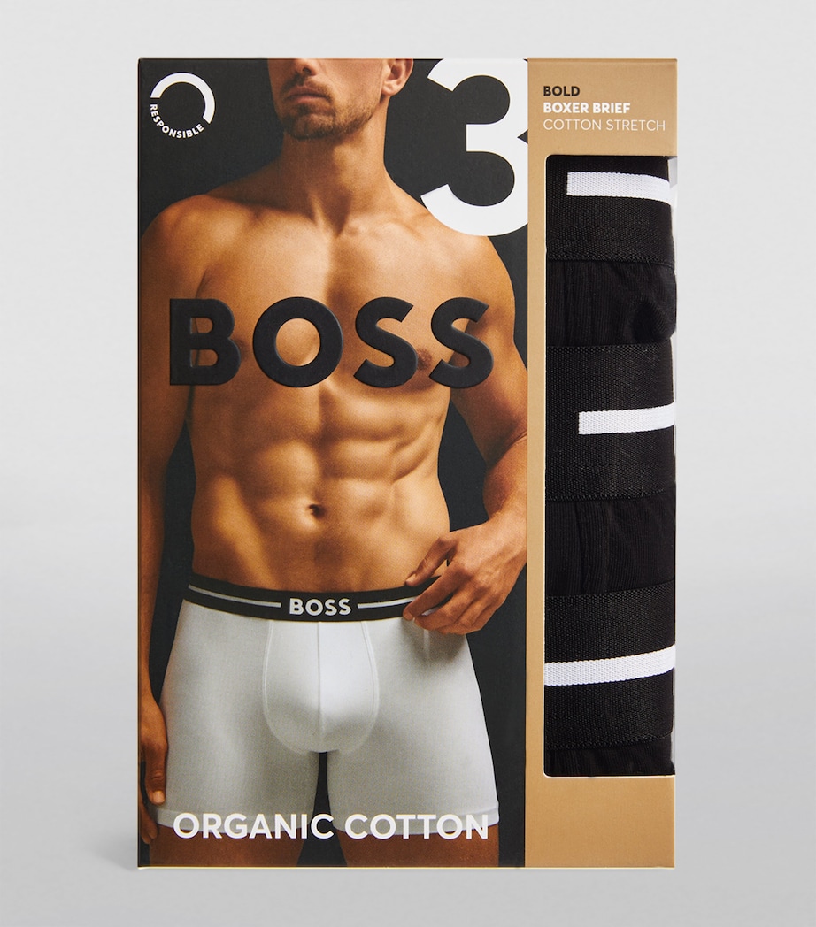 Logo Briefs (Pack of 3) 001/BLACK Image 4