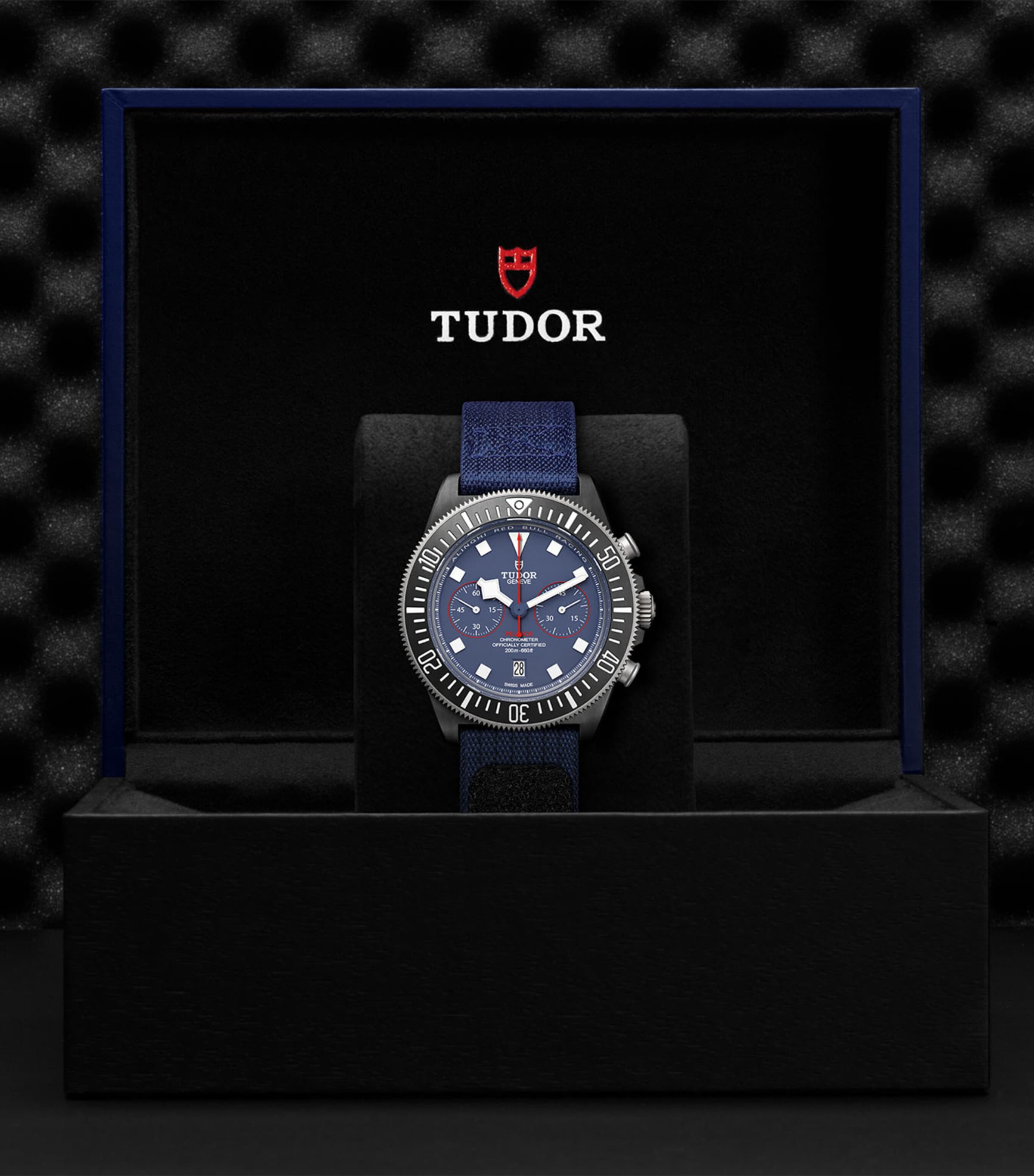 Carbon Composite Pelagos FXD Chronograph Watch 43mm BLUE Image 2