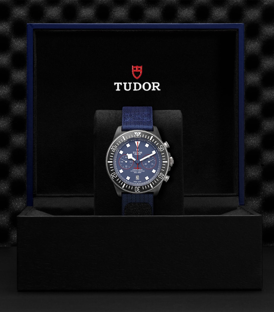 Carbon Composite Pelagos FXD Chronograph Watch 43mm BLUE Image 2