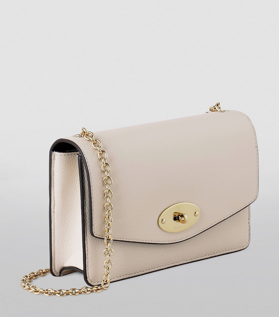 Small Leather Darley Cross-Body Bag CHALK Image 4