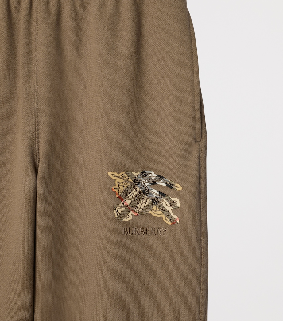 Cotton Check EKD Slim Sweatpants CLAY BROWN Image 4