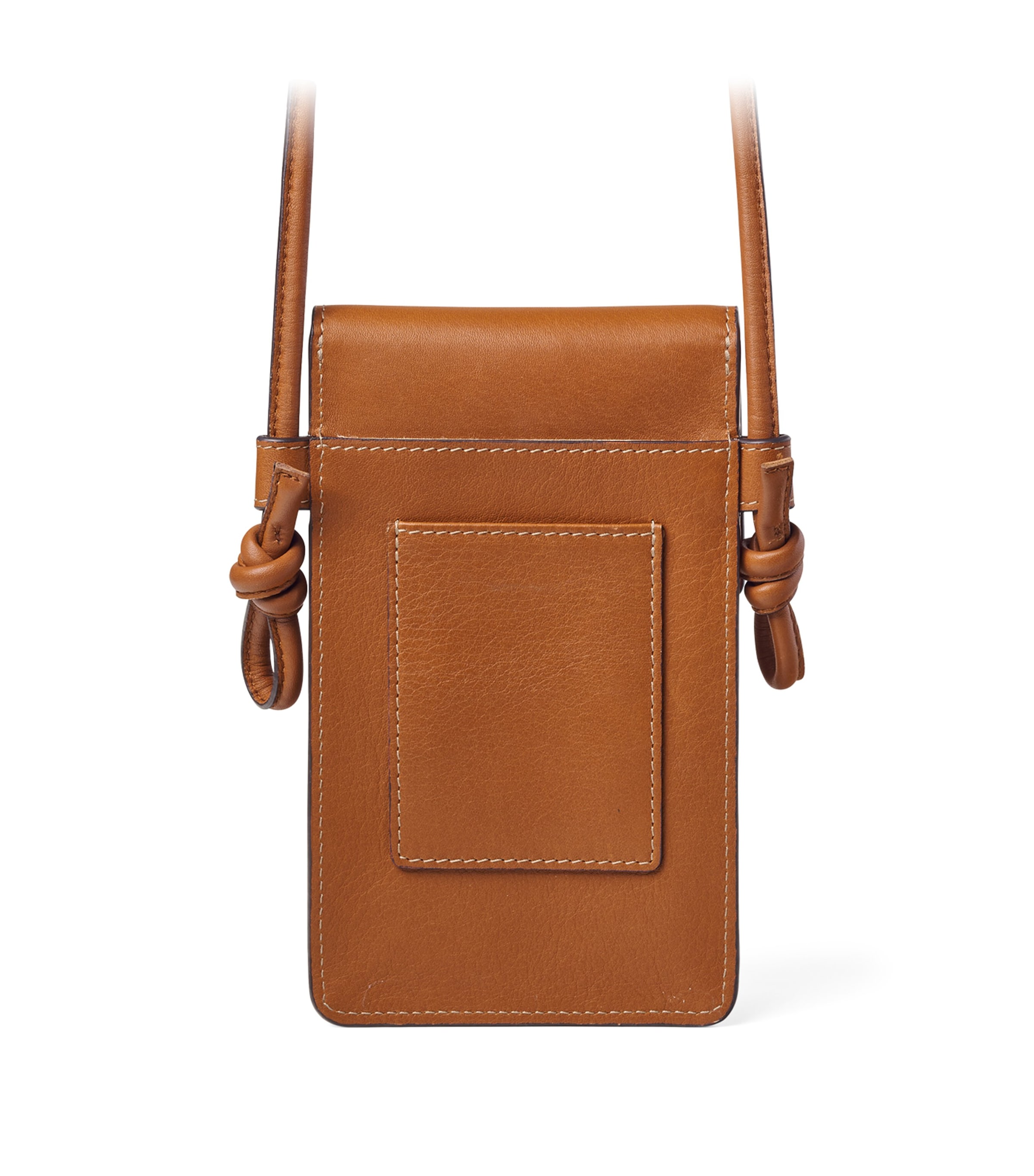 Leather Ella Phone Pouch TAN Image 2