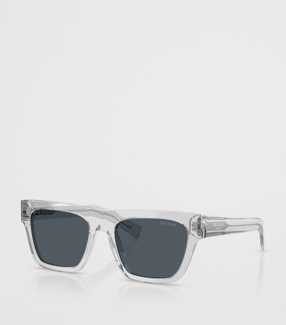 Prada Acetate Rectangular Sunglasses Image 2