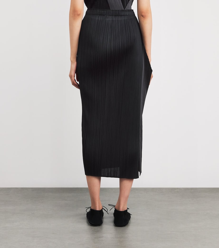 POINTE Midi Skirt BLACK Image 4