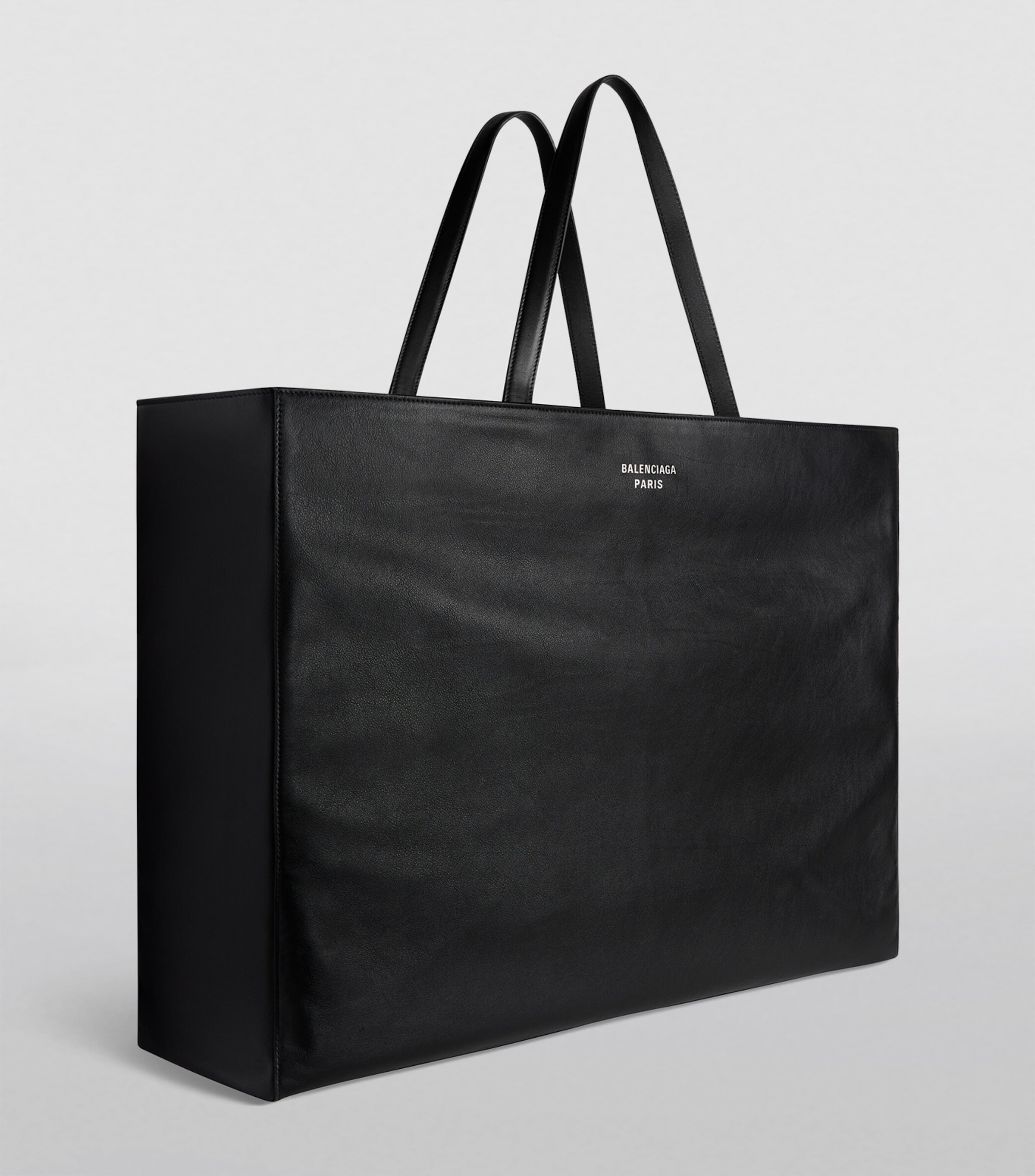 Balenciaga Black Extra Large Leather Tote Bag | Harrods UK