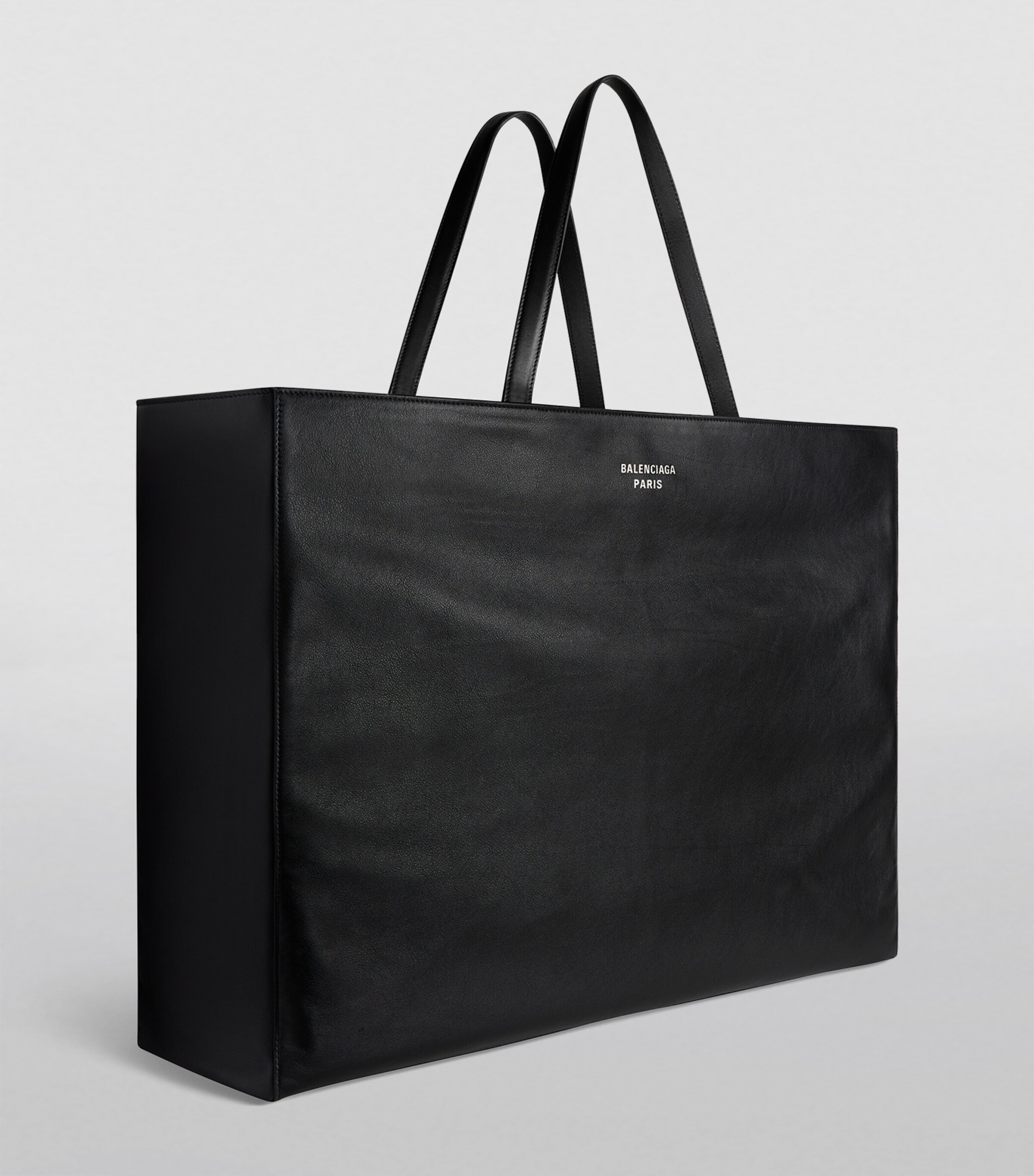 Balenciaga Black Extra Large Leather Tote Bag | Harrods US
