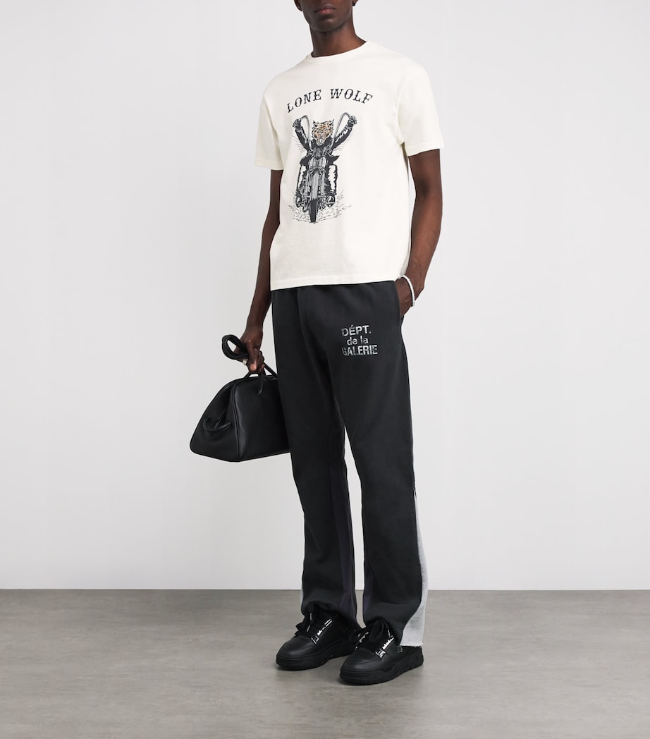 Cotton Lone Wolf T-Shirt LT ARCHIVAL WHITE Image 2