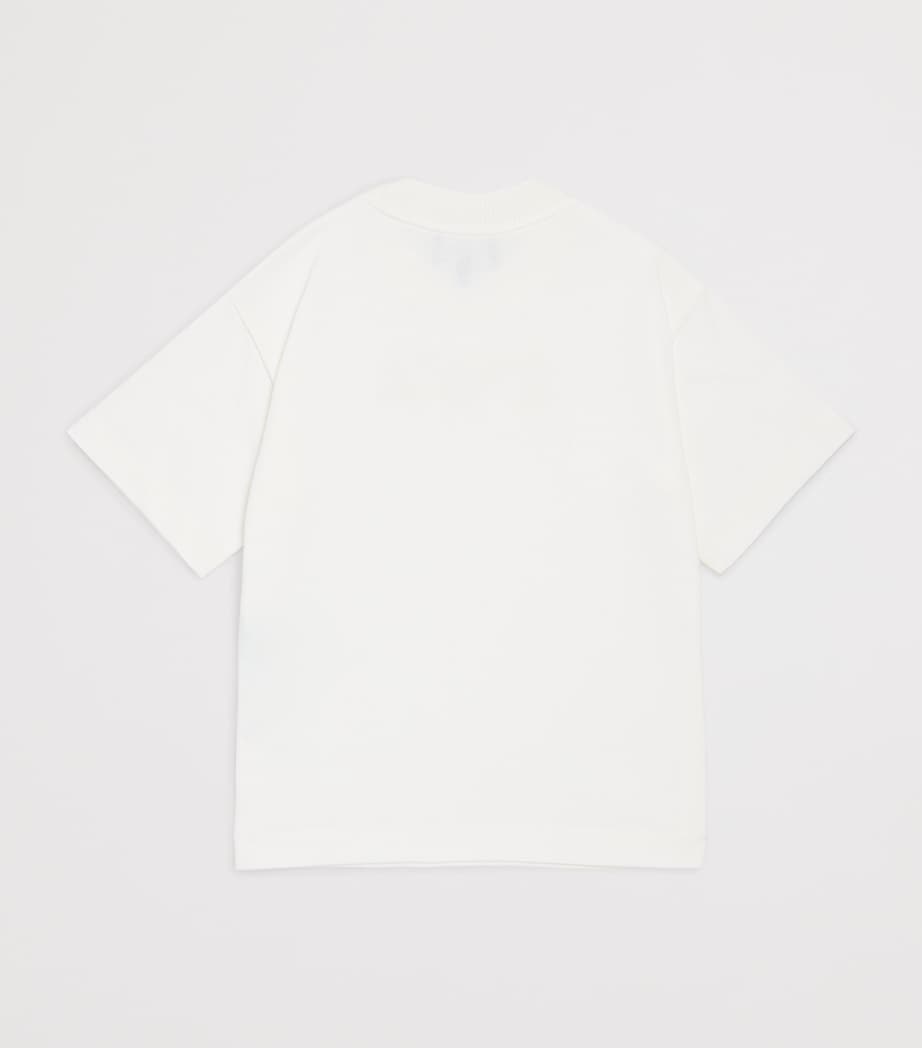 Cotton Logo T-Shirt (4-16 years) U0003OFF WHITE Image 2