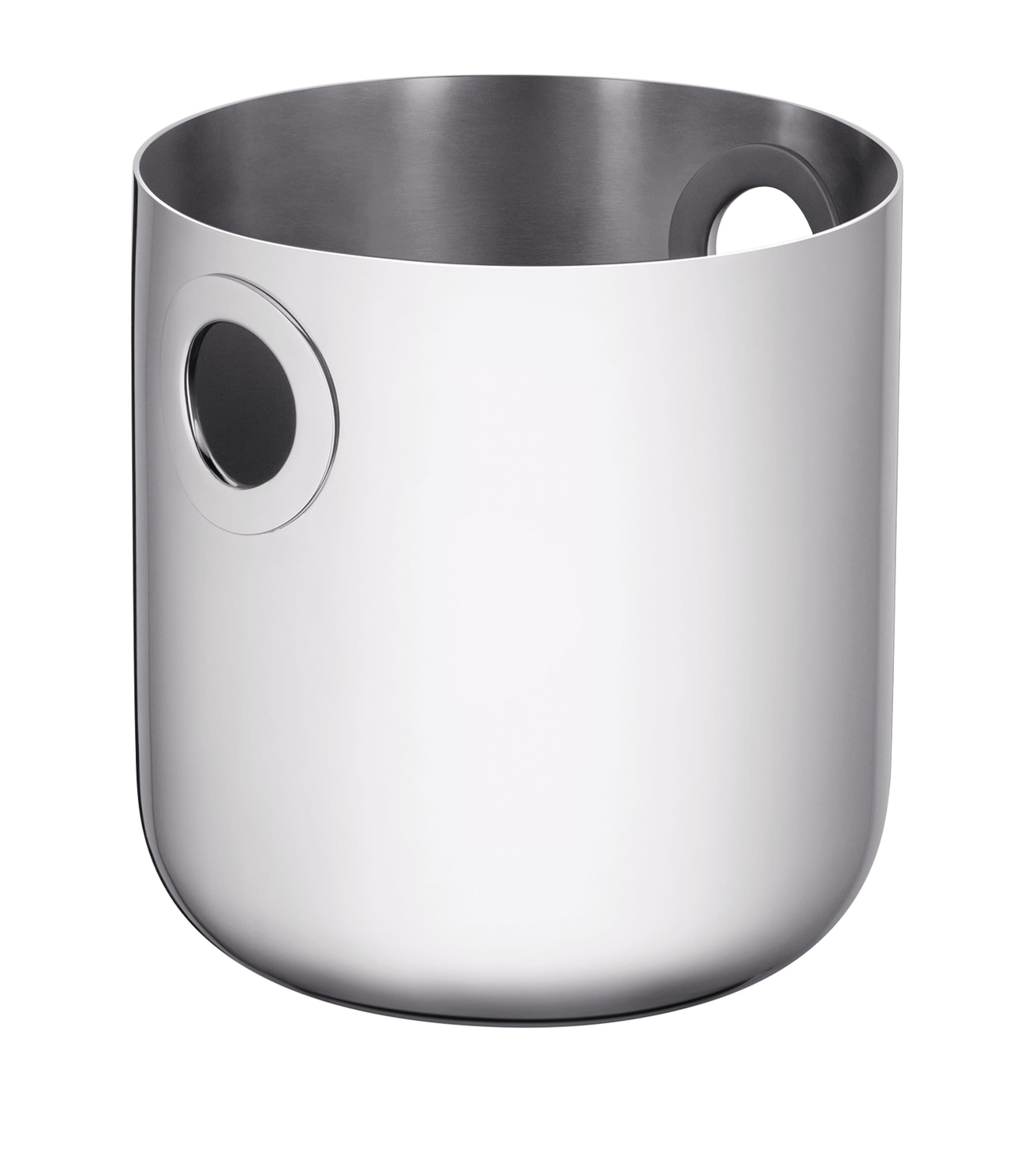 Christofle Stainless Steel Oh De  Champagne Cooler In Silver