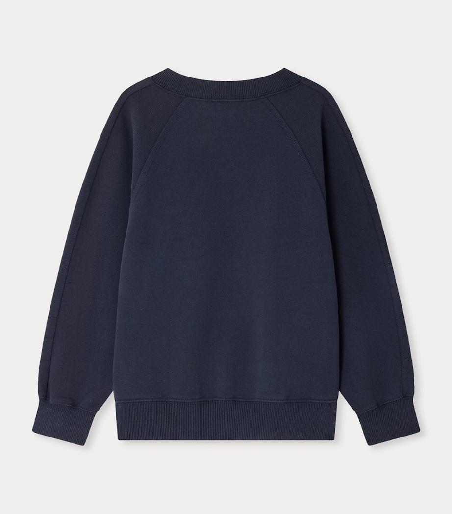 Cotton Eugenien Sweatshirt (4-8 Years) UPB MARINE Image 2