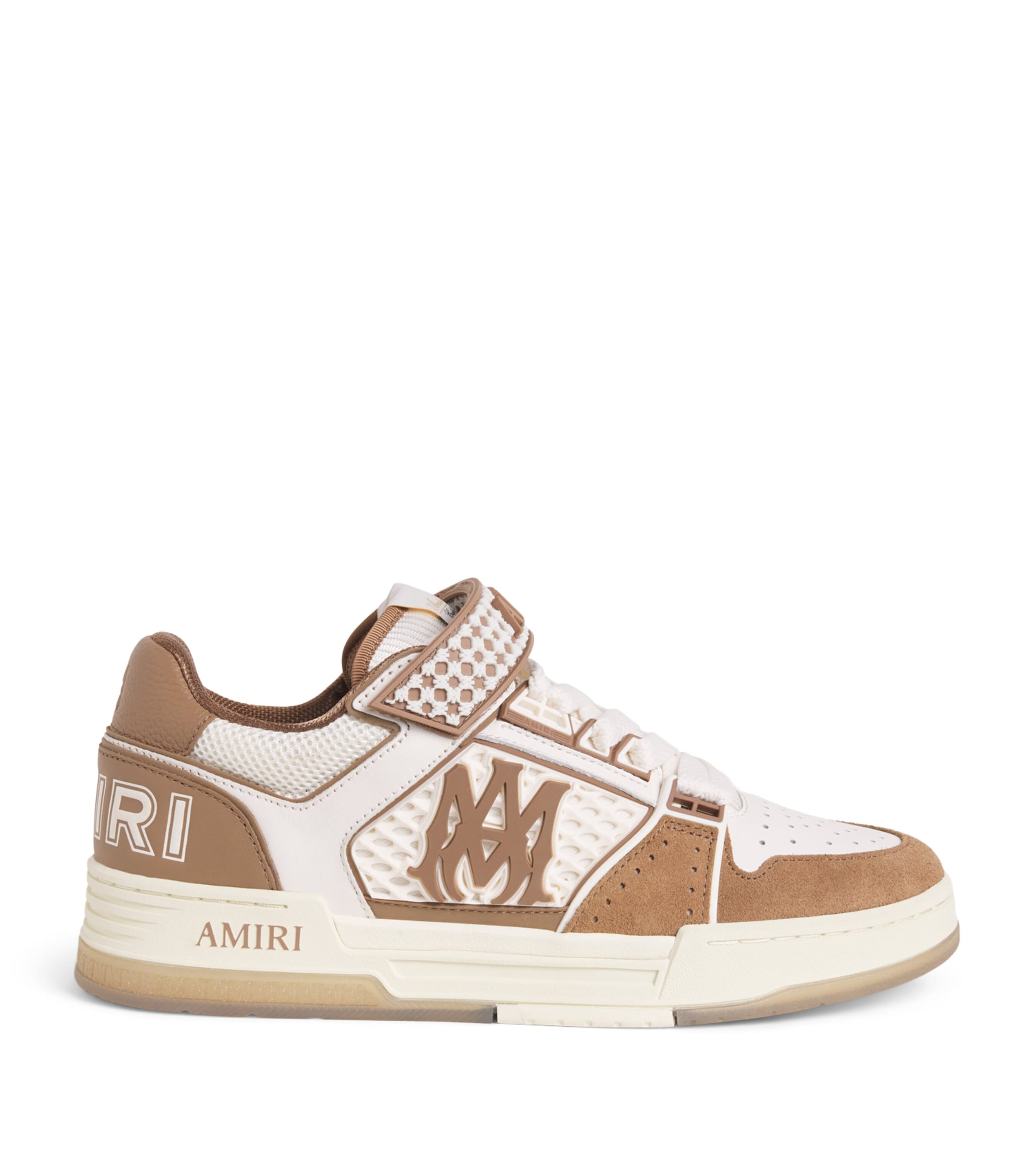 AMIRI Leather MA Skyline Sneakers Tobacco Image 1