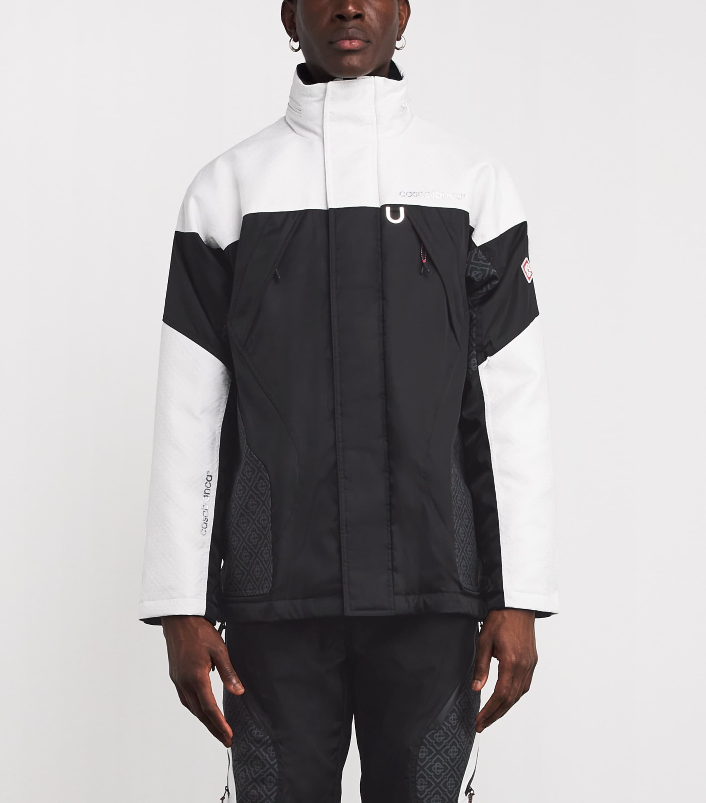 Down-Filled Ski Parka BLACK Image 3