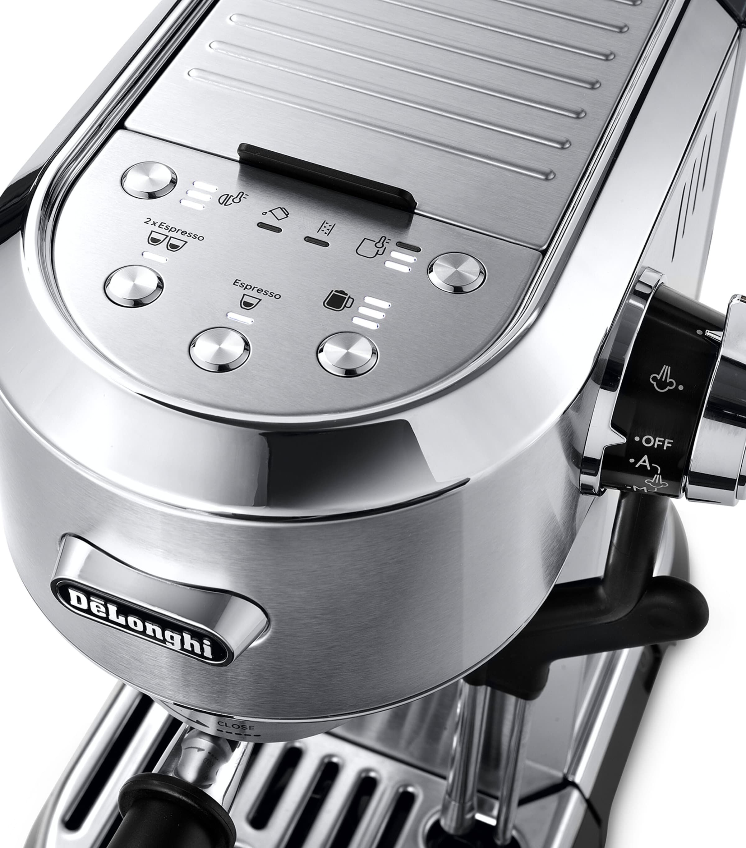 Dedica Maestro Espresso Coffee Machine SILVER Image 4