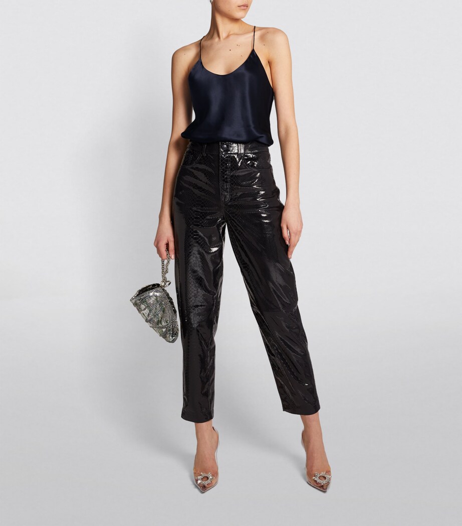 Silk Bella Pyjama Set NAVY Image 5