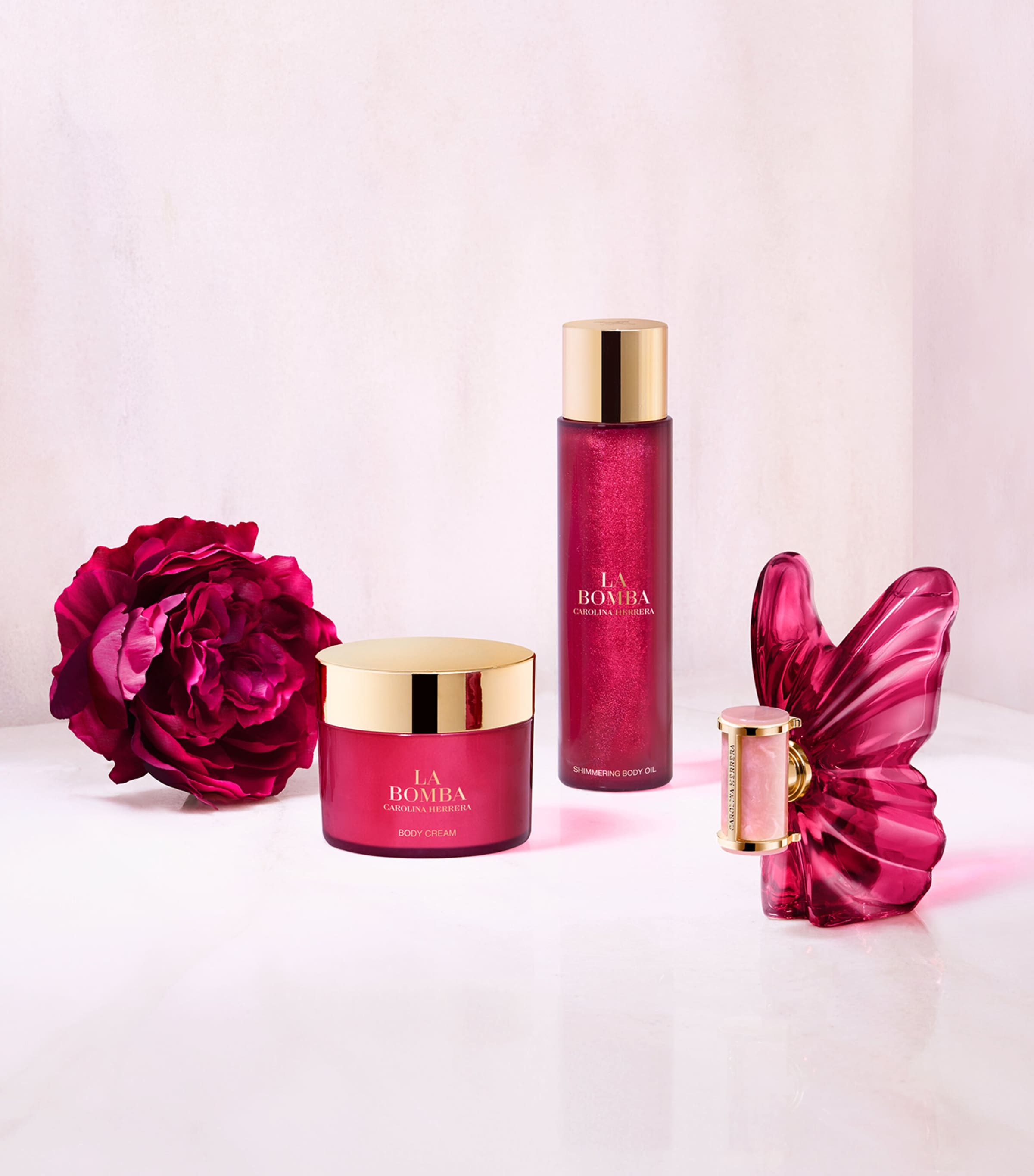 La Bomba Shimmering Body Oil (150ml) NO COLOUR Image 6