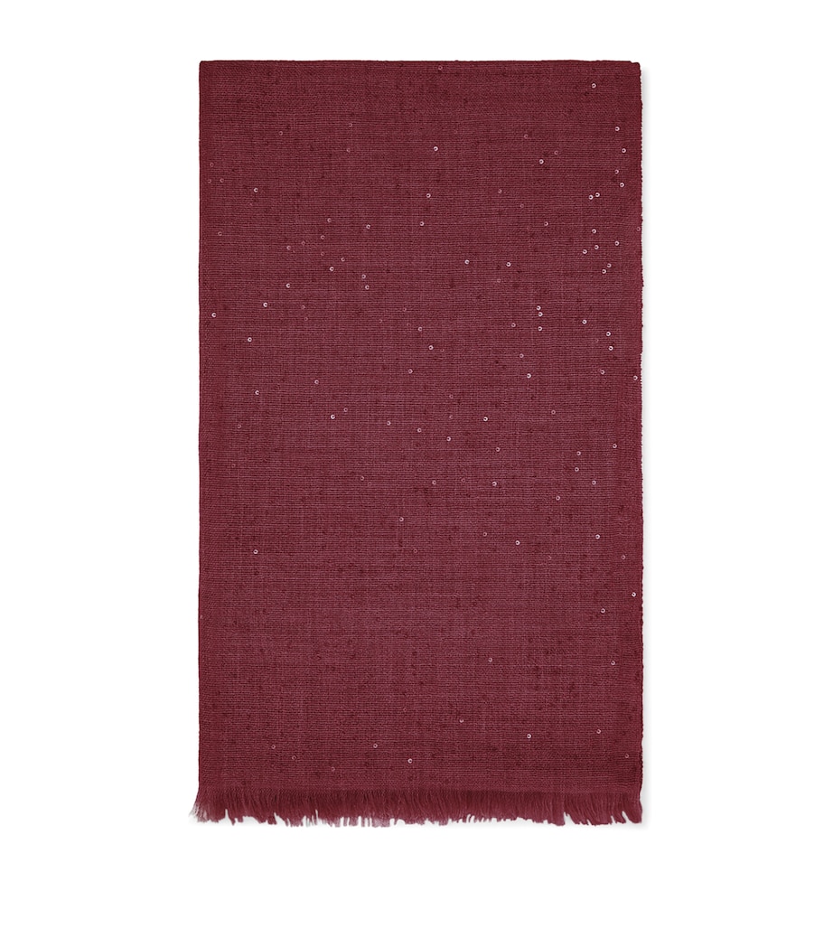 Cashmere-Silk Sparkling Scarf C9663 Image 1