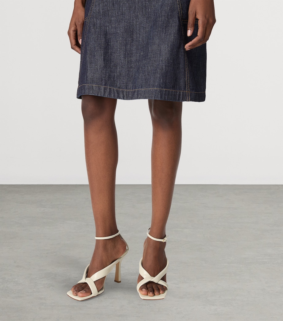 Calfskin Riva Heeled Sandals 90 9031 Image 2