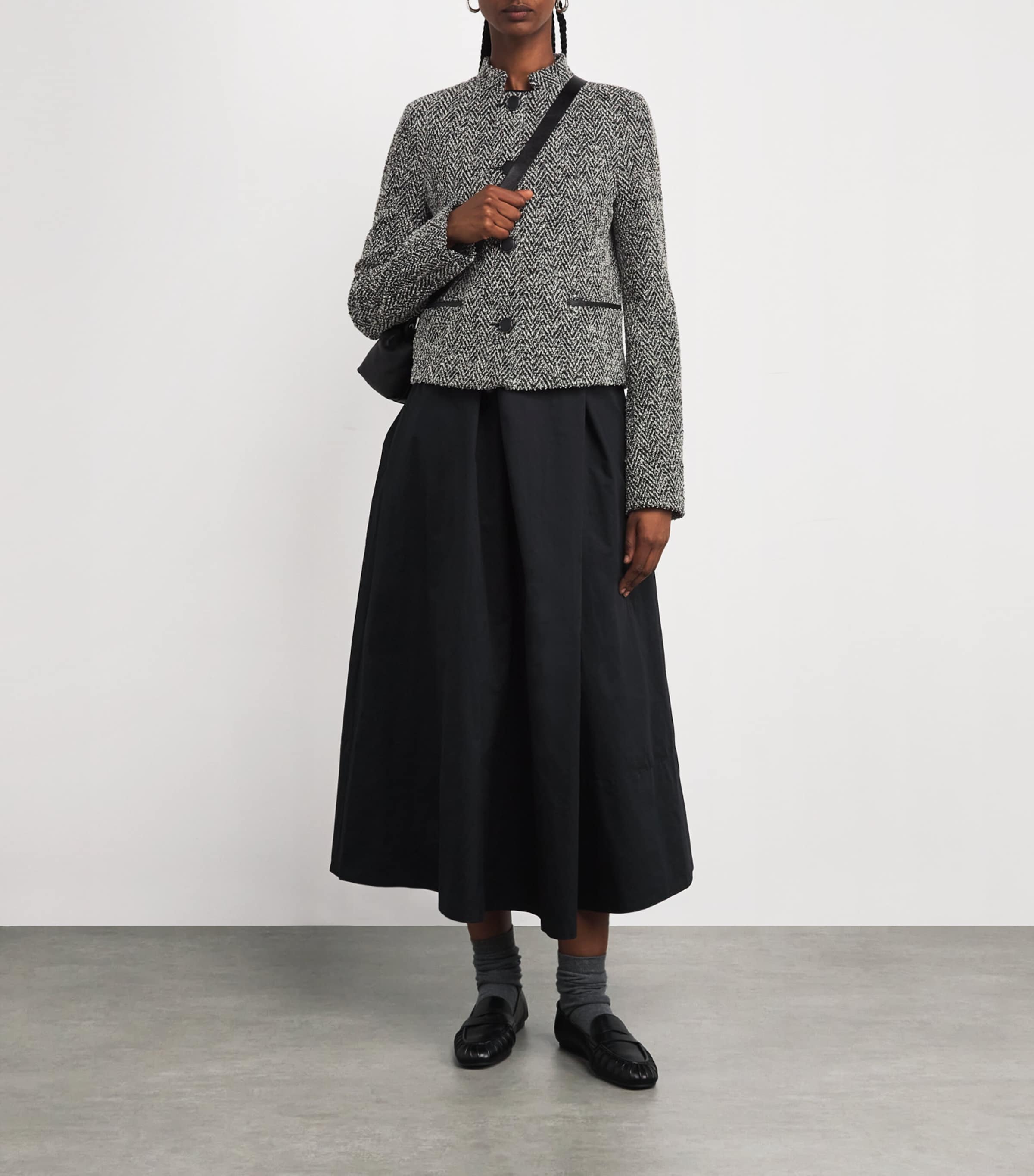 Tweed Jacket BLACK Image 2