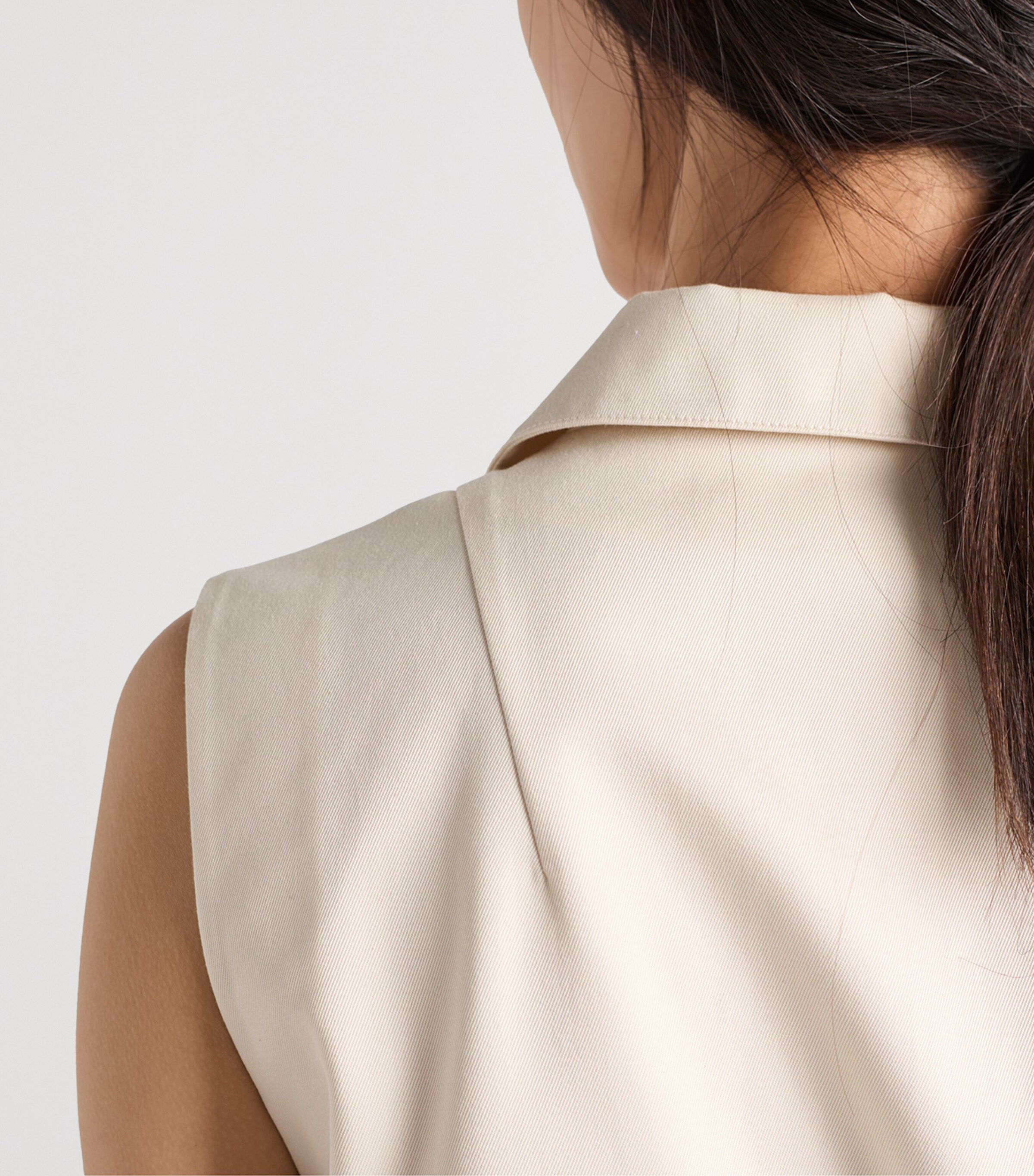 Chino Zipped Mini Dress F0018 Image 3