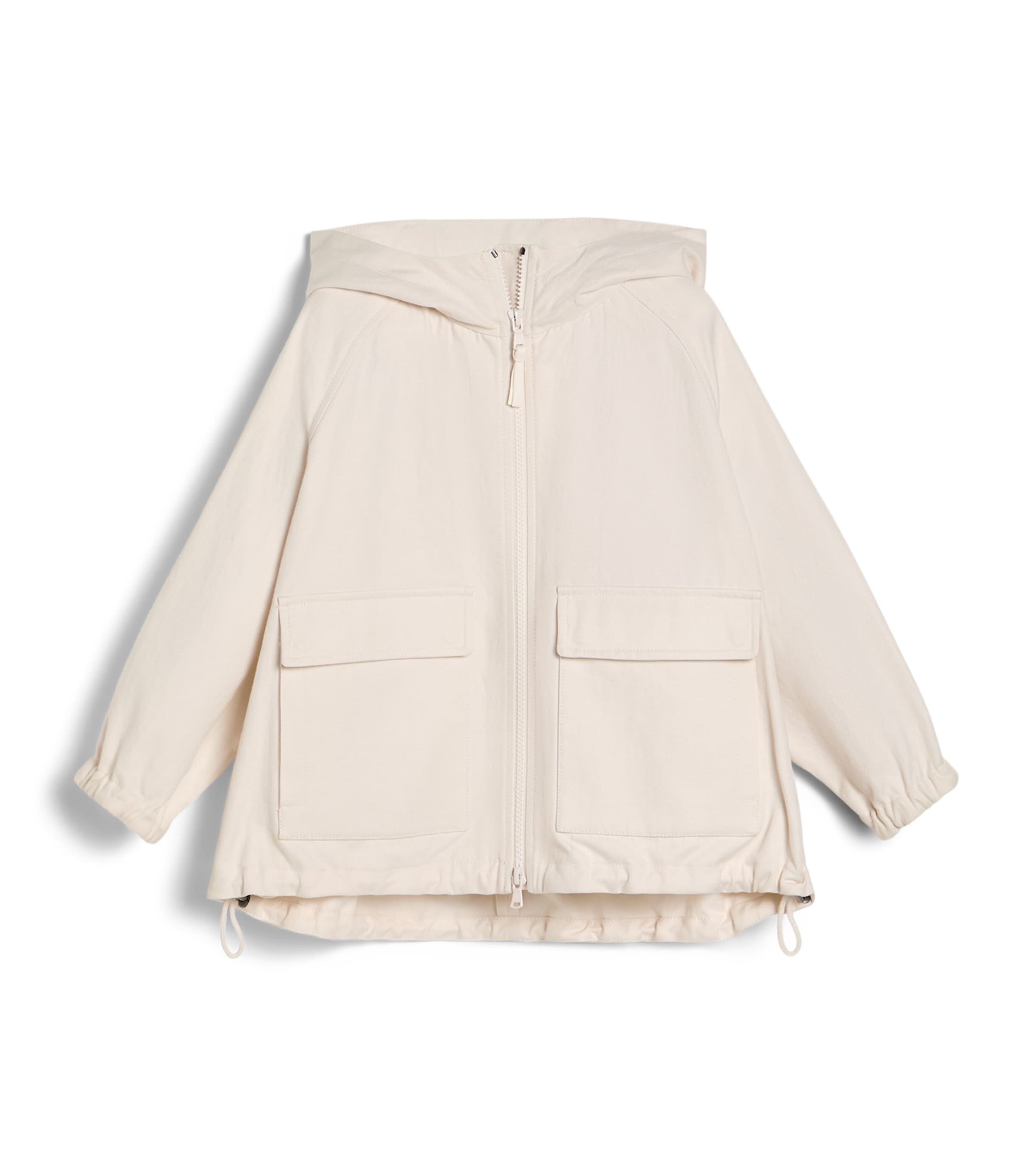 Brunello Cucinelli Kids Cotton-Linen Gabardine Jacket (4-6 Years) Image 1