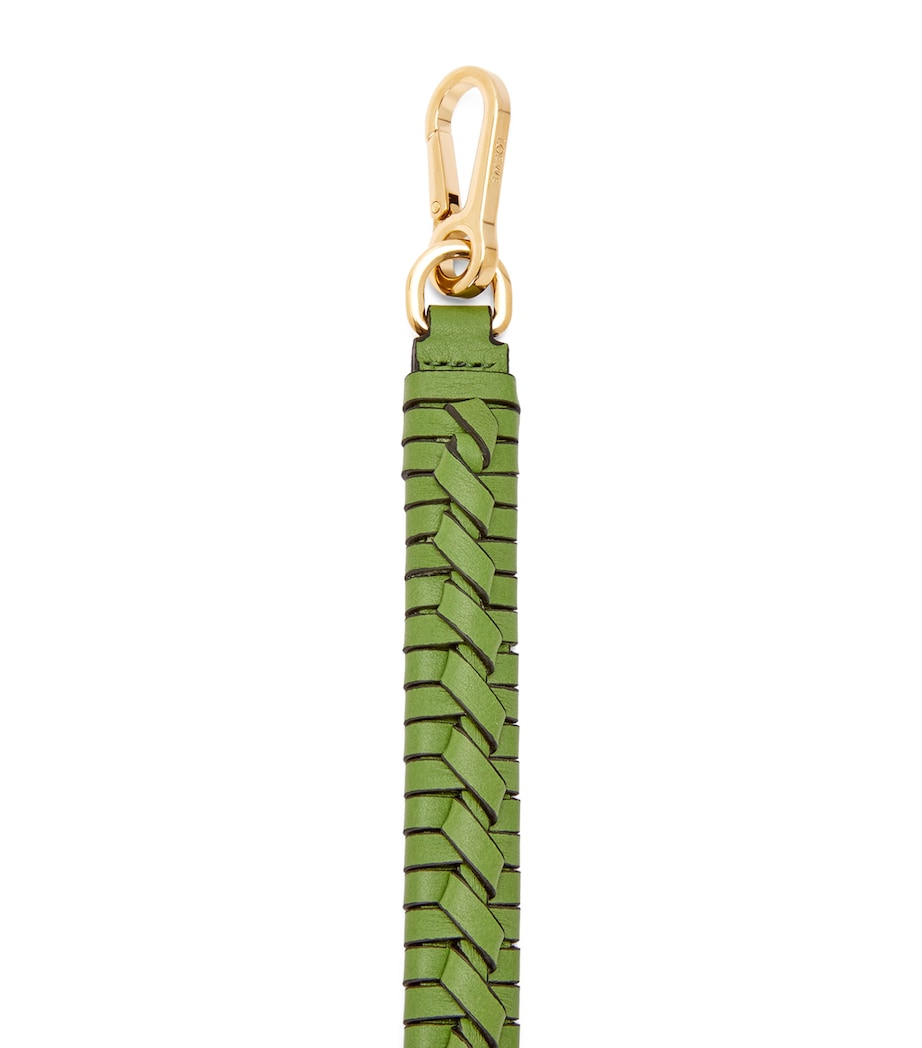 Calfskin Braided Strap SPRING GREEN Image 2