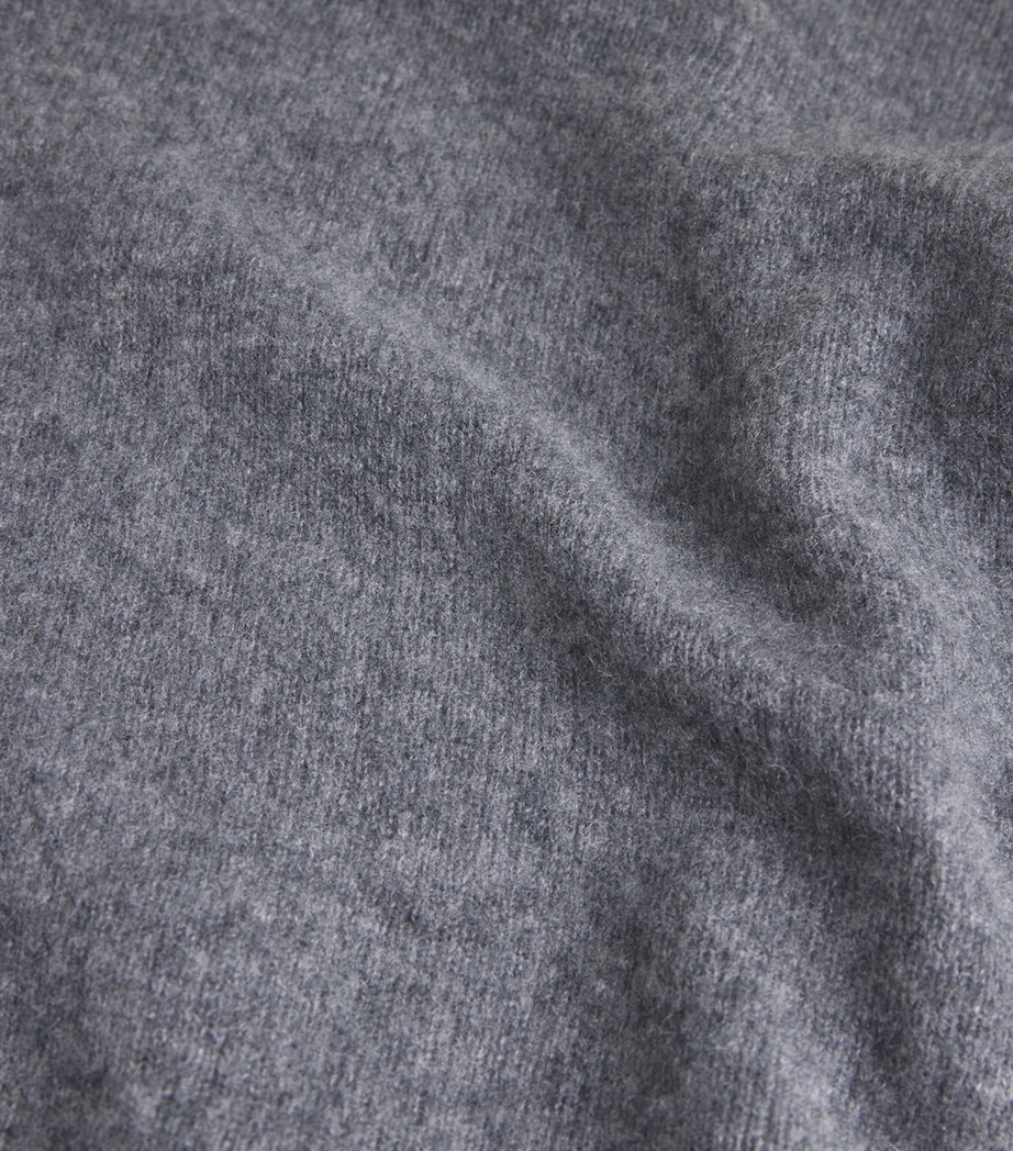 Organic Cashmere Modena Sweater MIDGREY Image 5