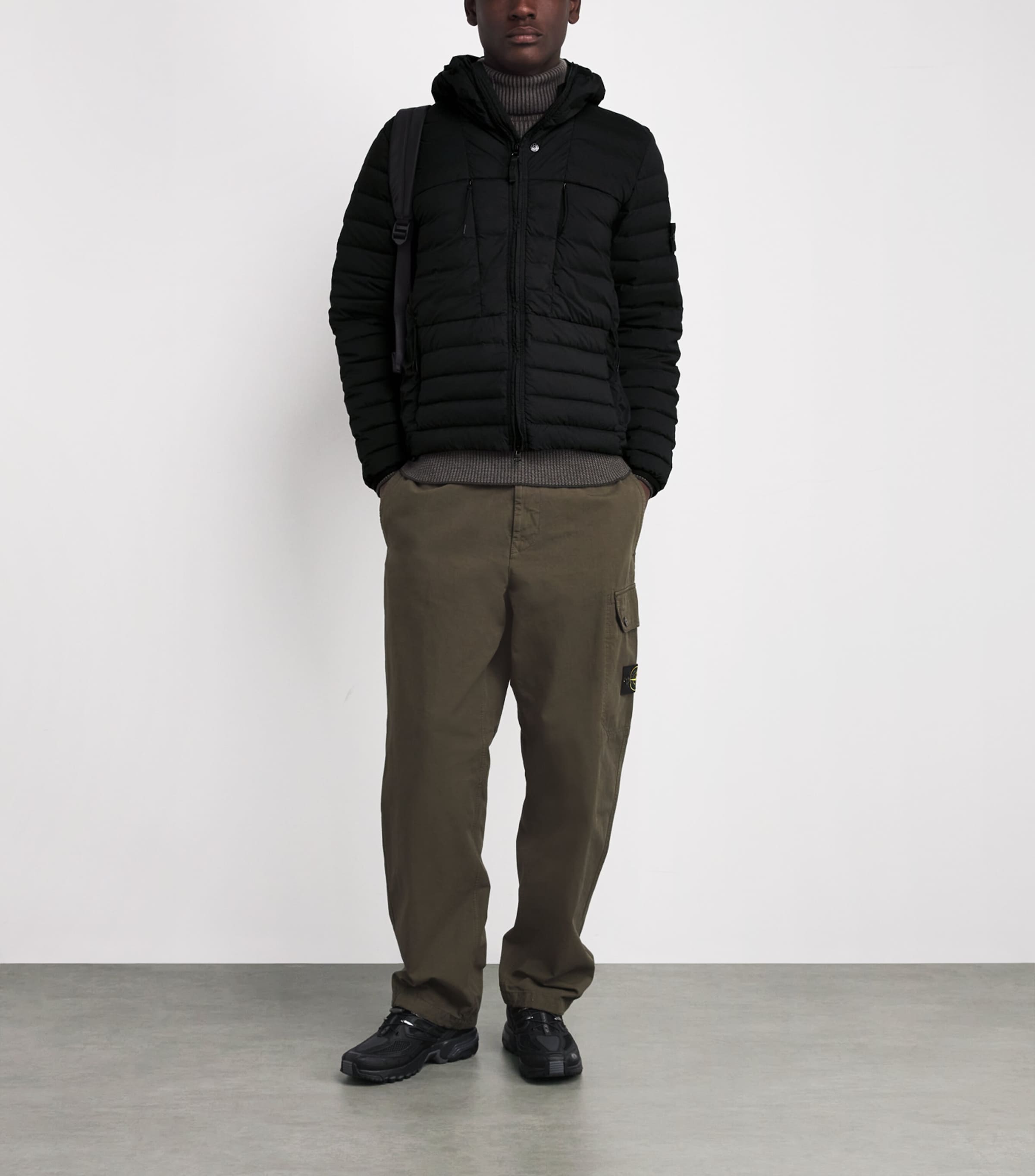 Down Hooded Padded Jacket V0029 Image 2