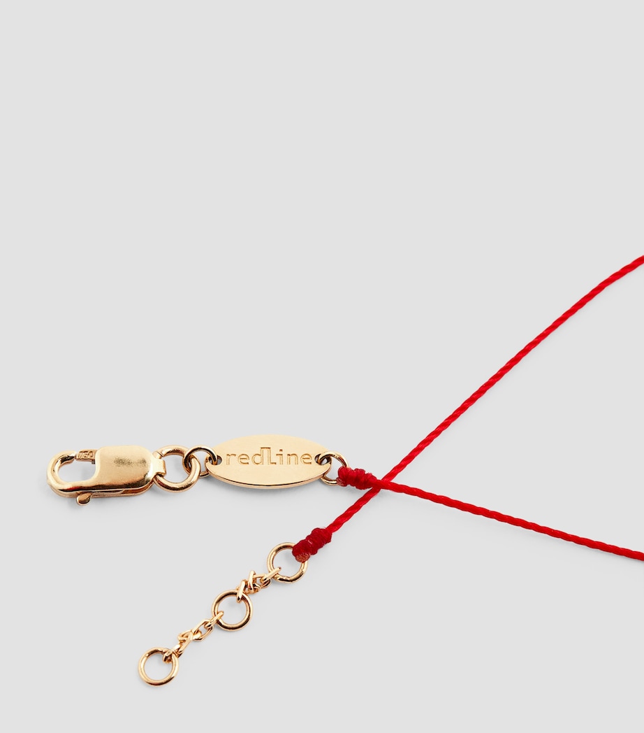 Yellow Gold and Diamond Illusion Bracelet RED Image 5