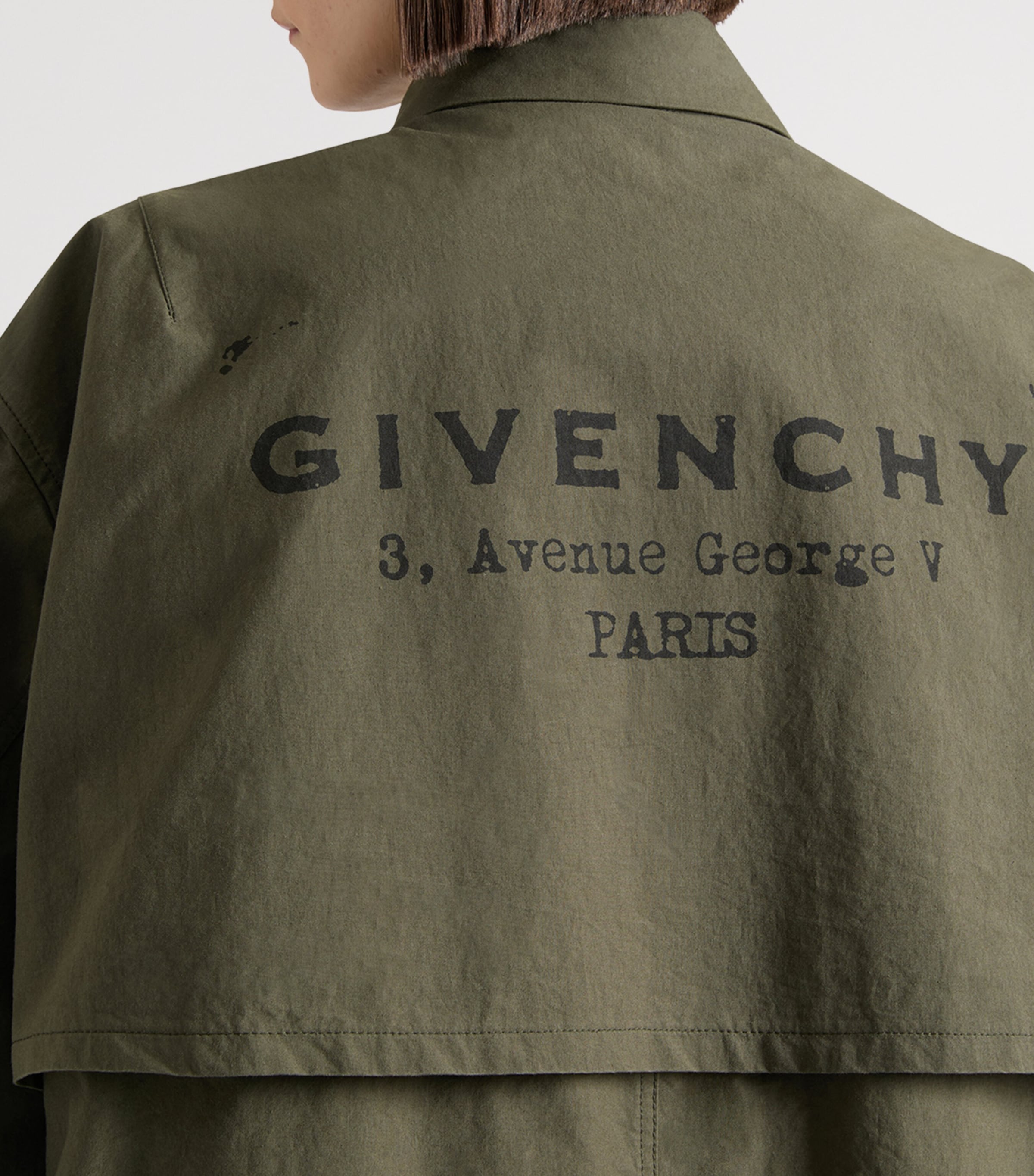 Oversized Longline Parka KHAKI Image 5