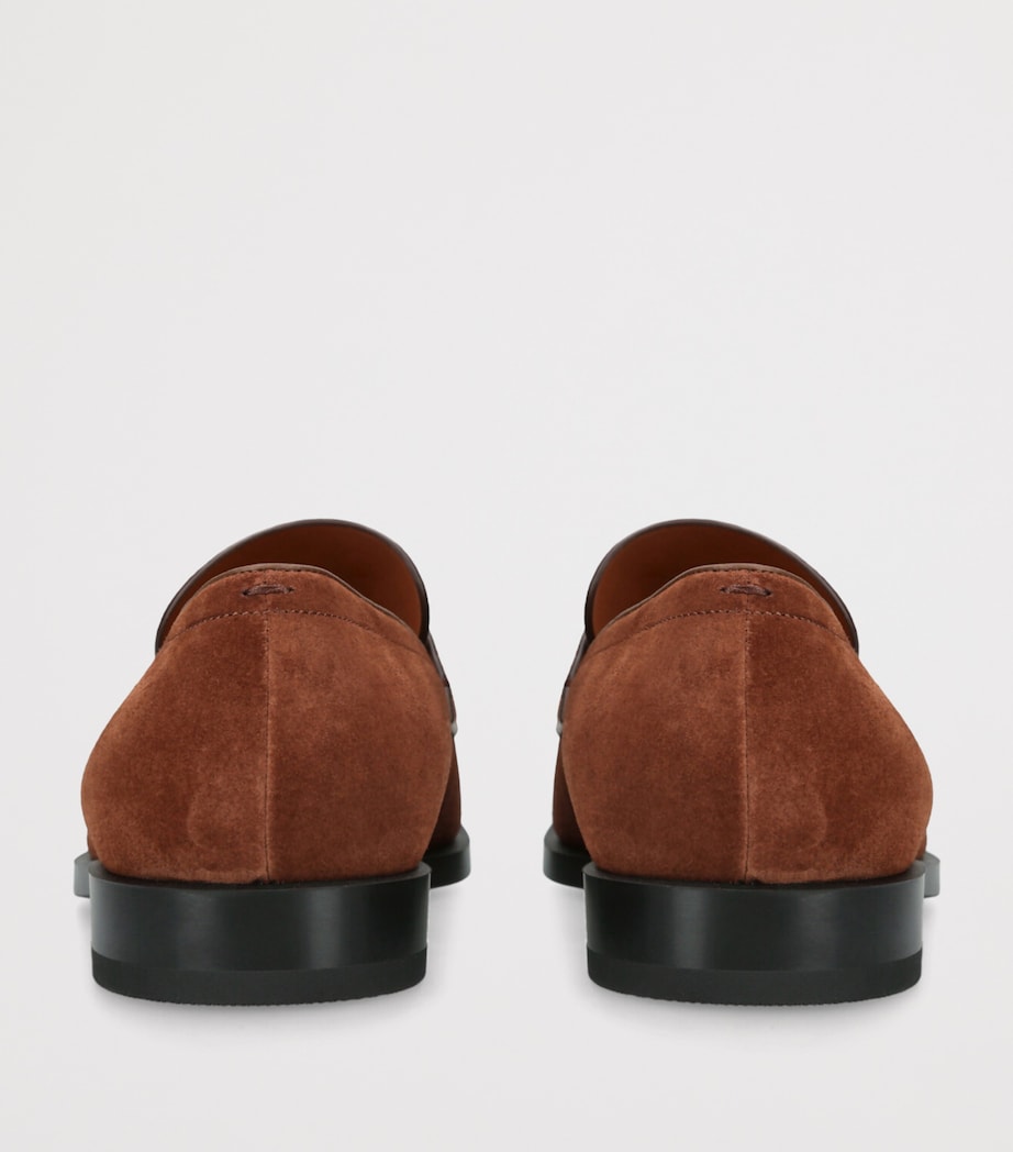 Suede Classic Loafers BROWN Image 2