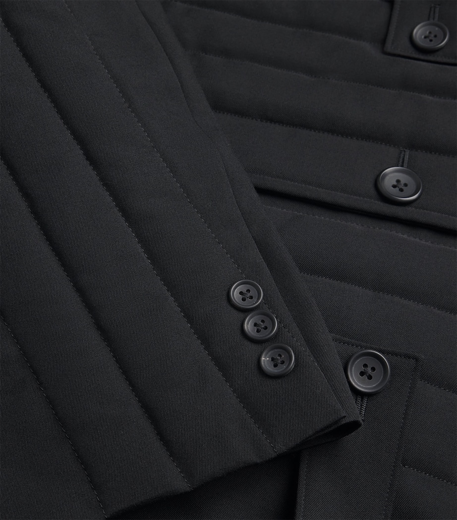 Tuxedo Tab Padded Jacket BLACK Image 5