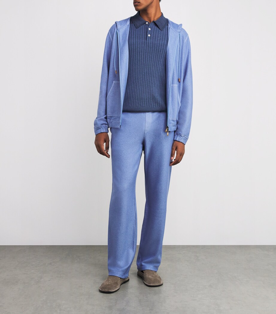 Colombo Mens Cashmere-Silk Sweatpants Image 2