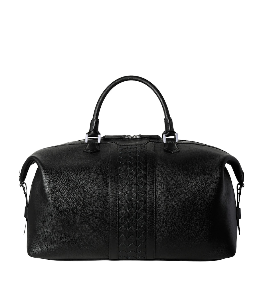 Cachimere Leather Holdall BLACK Image 1