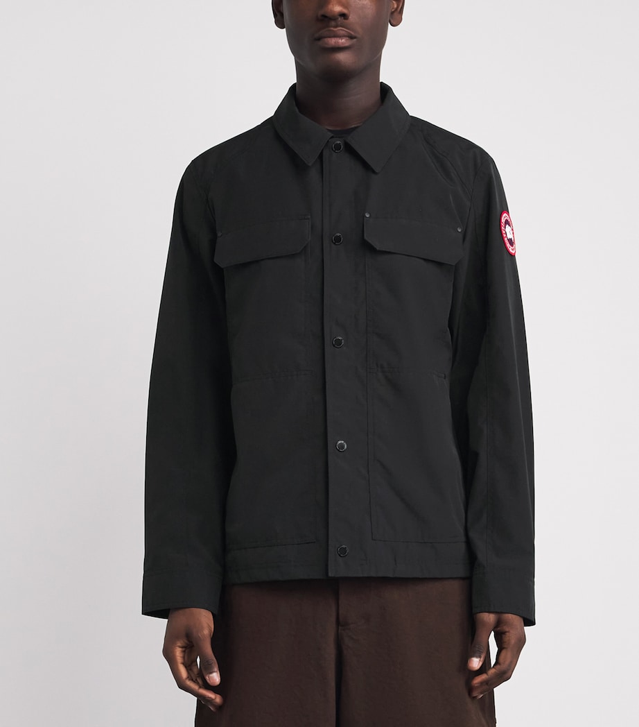 Canada Goose Mens Burnarby Chore Overshirt Image 4