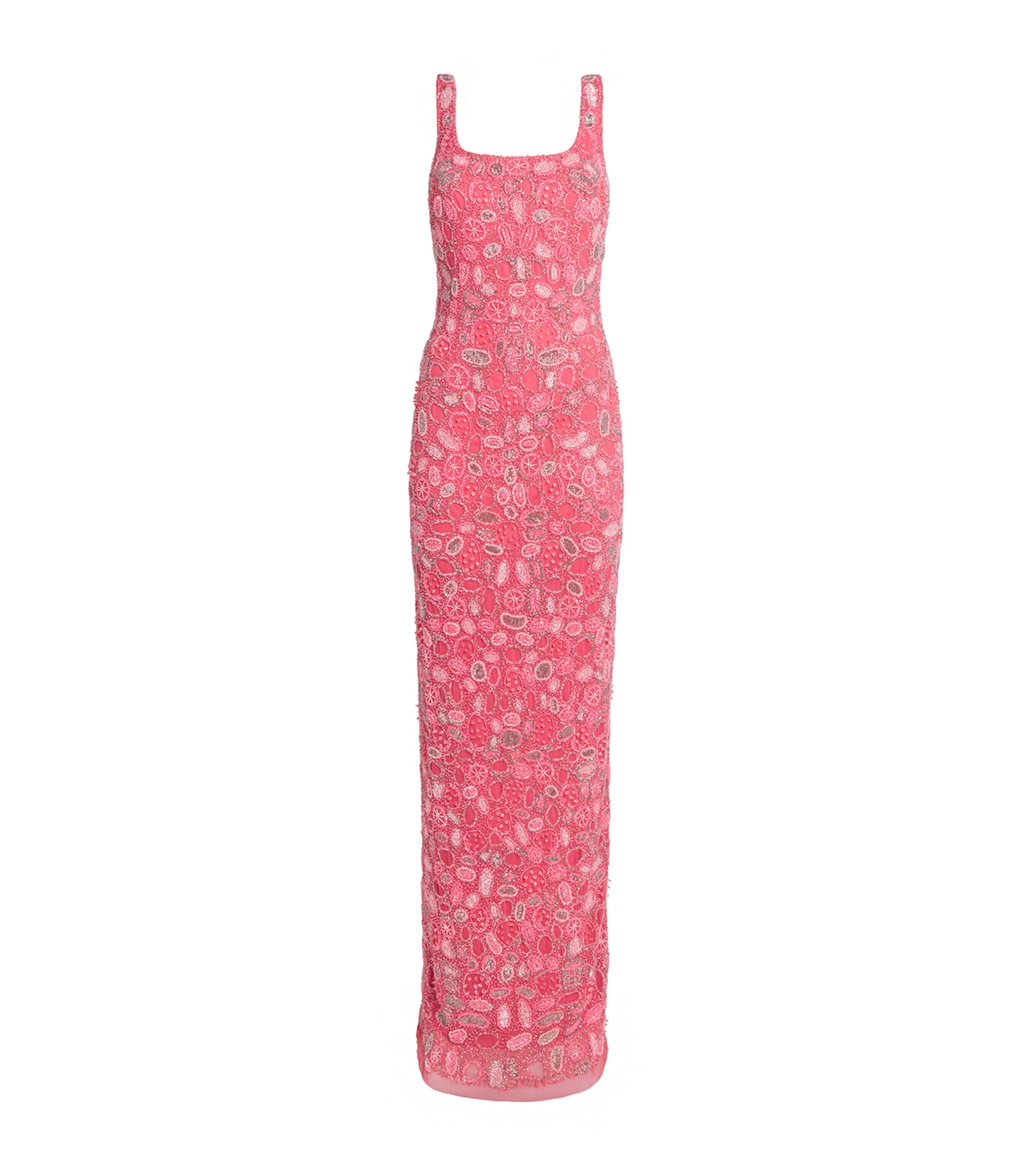 Raishma Embellished Sybil Gown In Pink