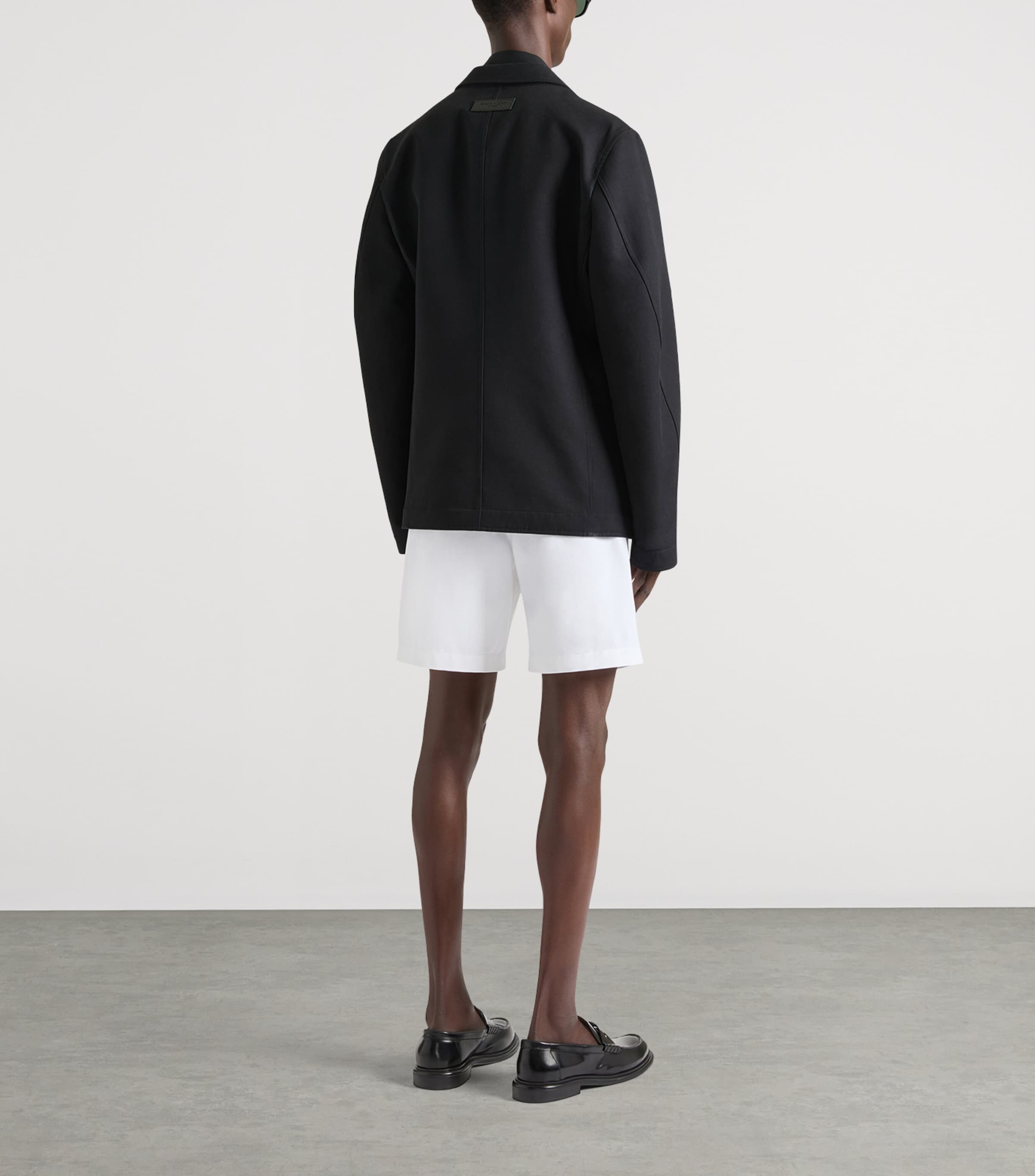 Givenchy Mens Cotton Deconstructed Blazer Image 3
