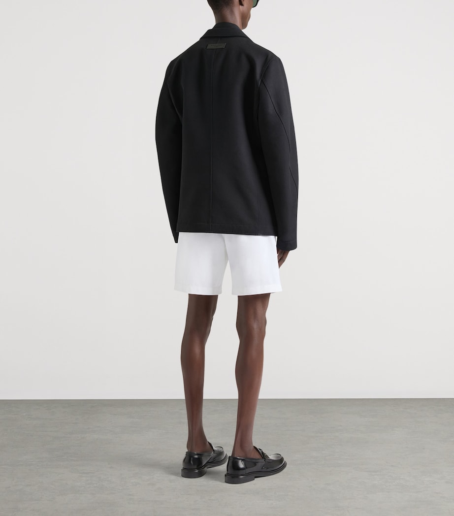 Givenchy Mens Cotton Deconstructed Blazer Image 3