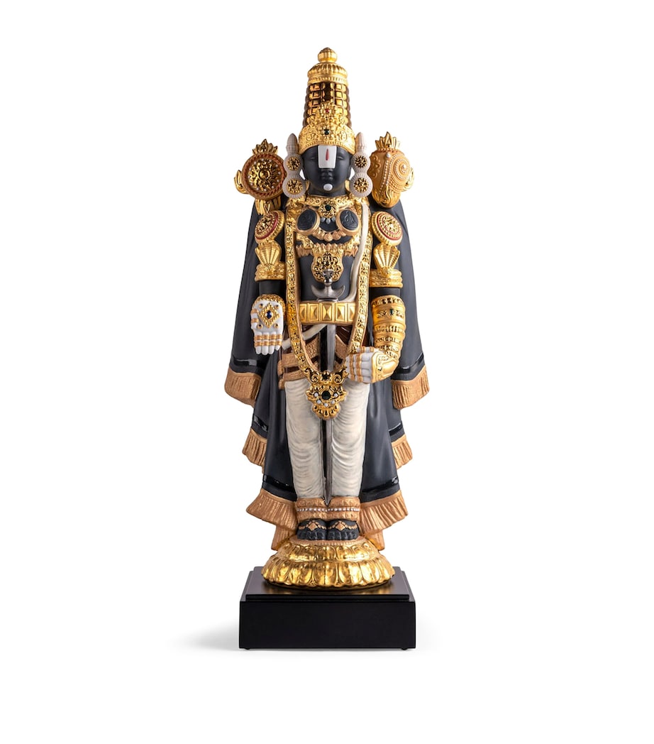 Porcelain Lord Balaji Figurine NO COLOUR Image 1