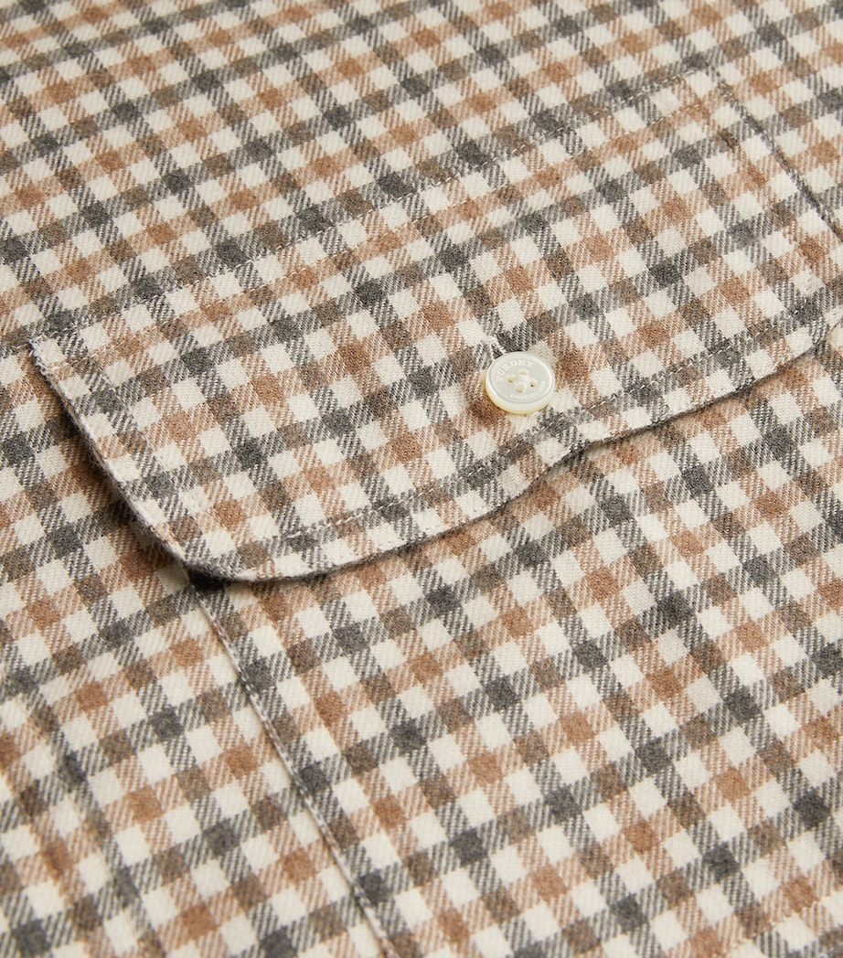 Check Shirt TAUPE Image 5