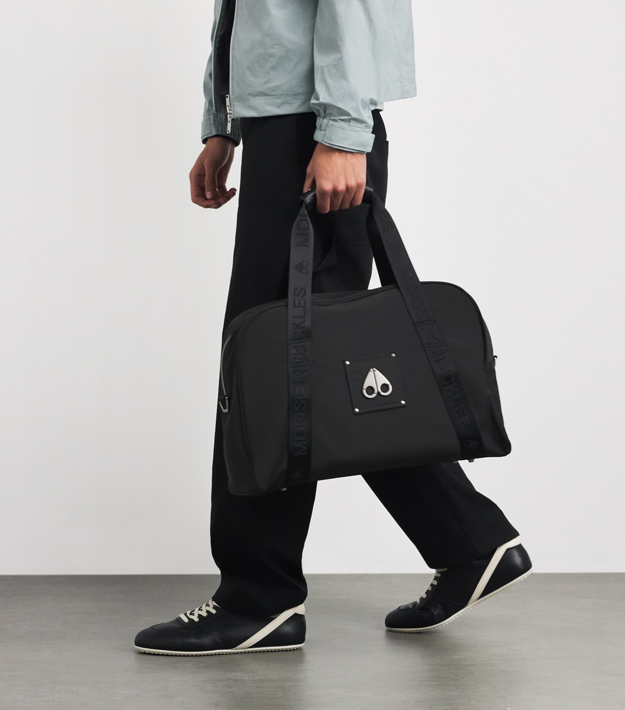 Logo Duffle Bag 292 BLACK Image 5