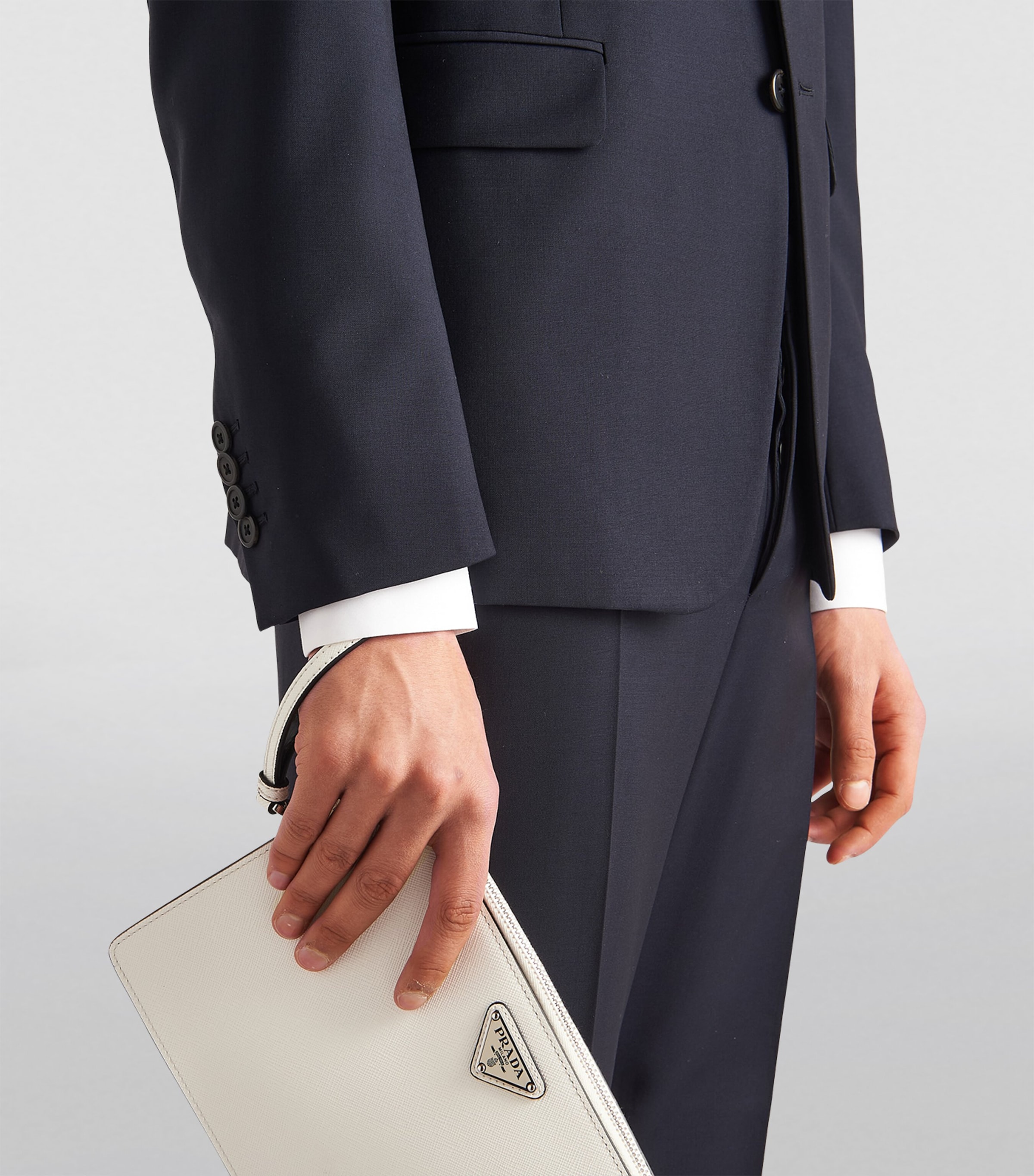 Wool-Mohair Two-Piece Suit F0008 Image 3