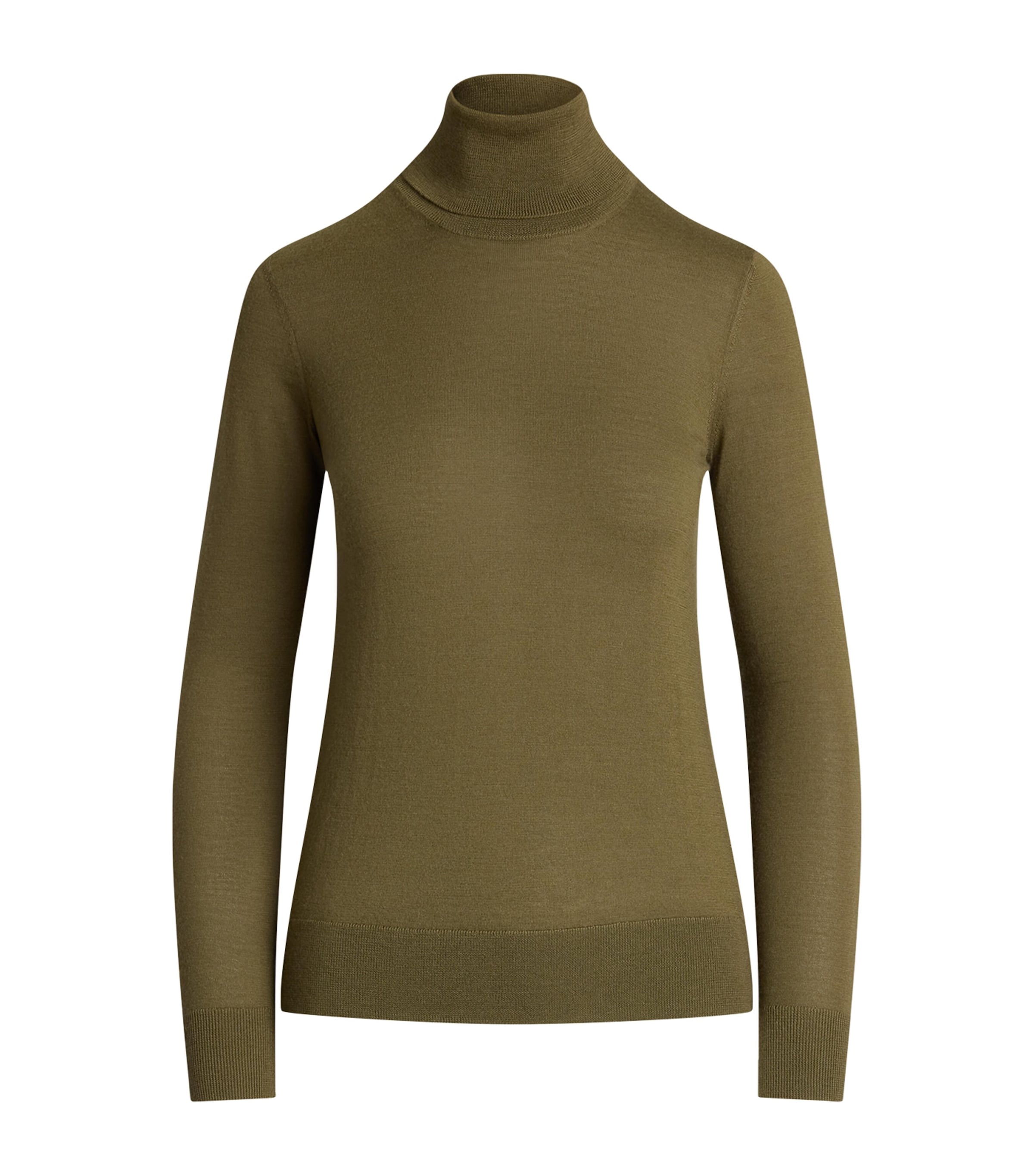 Polo Ralph Lauren Cashmere Rollneck Sweater In Green